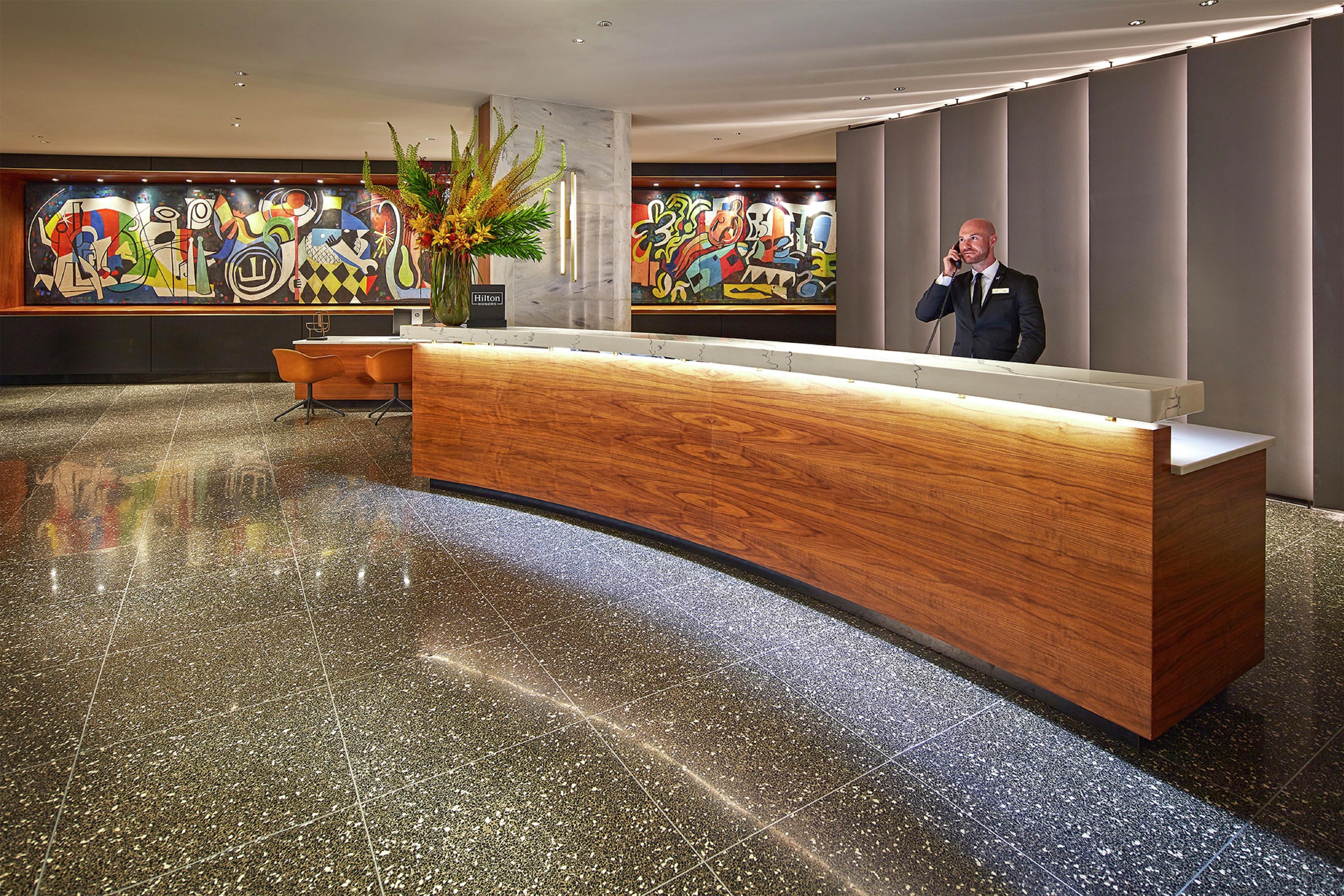 Reception | The Statler Dallas Curio Collection By Hilton