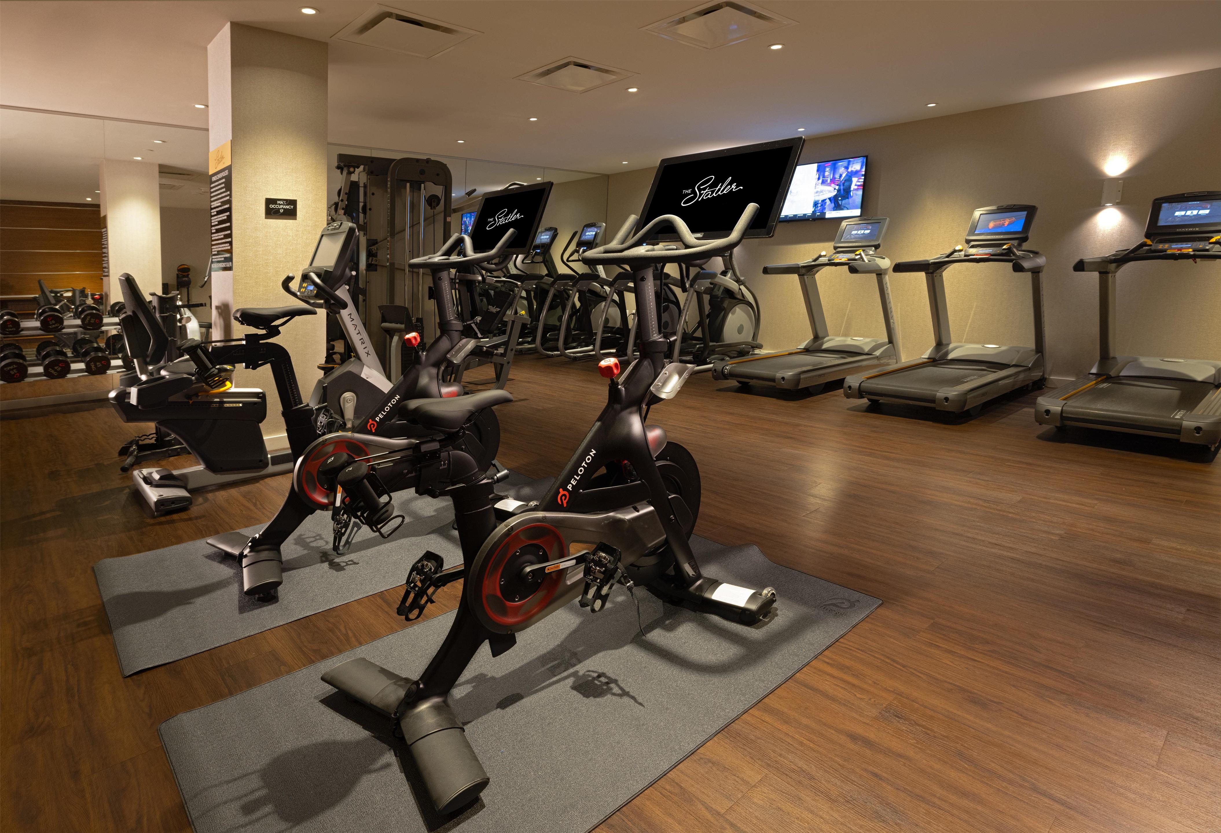 Health club fitness center gym | The Statler Dallas Curio Collection By Hilton