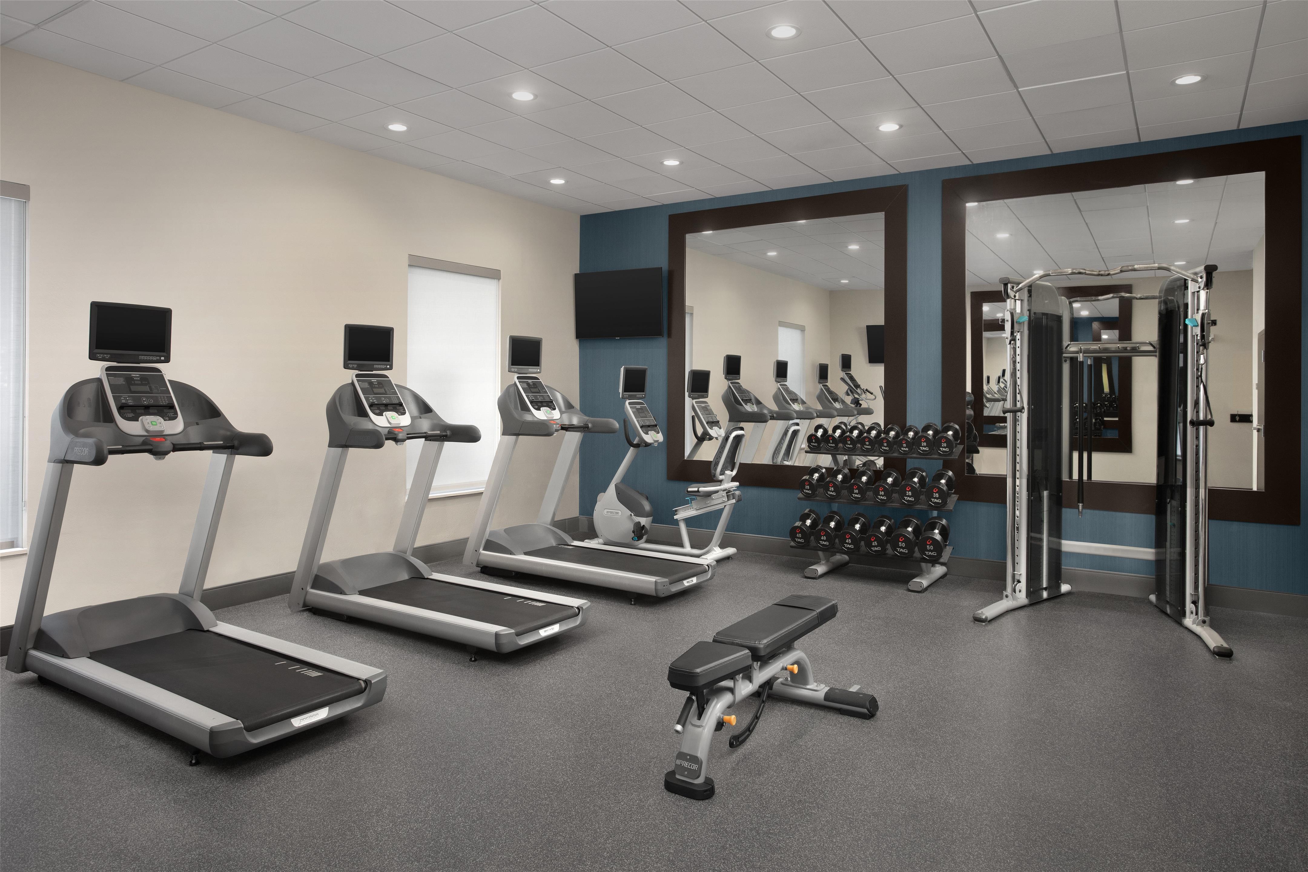 Health club fitness center gym | Hampton Inn & Suites Fayetteville