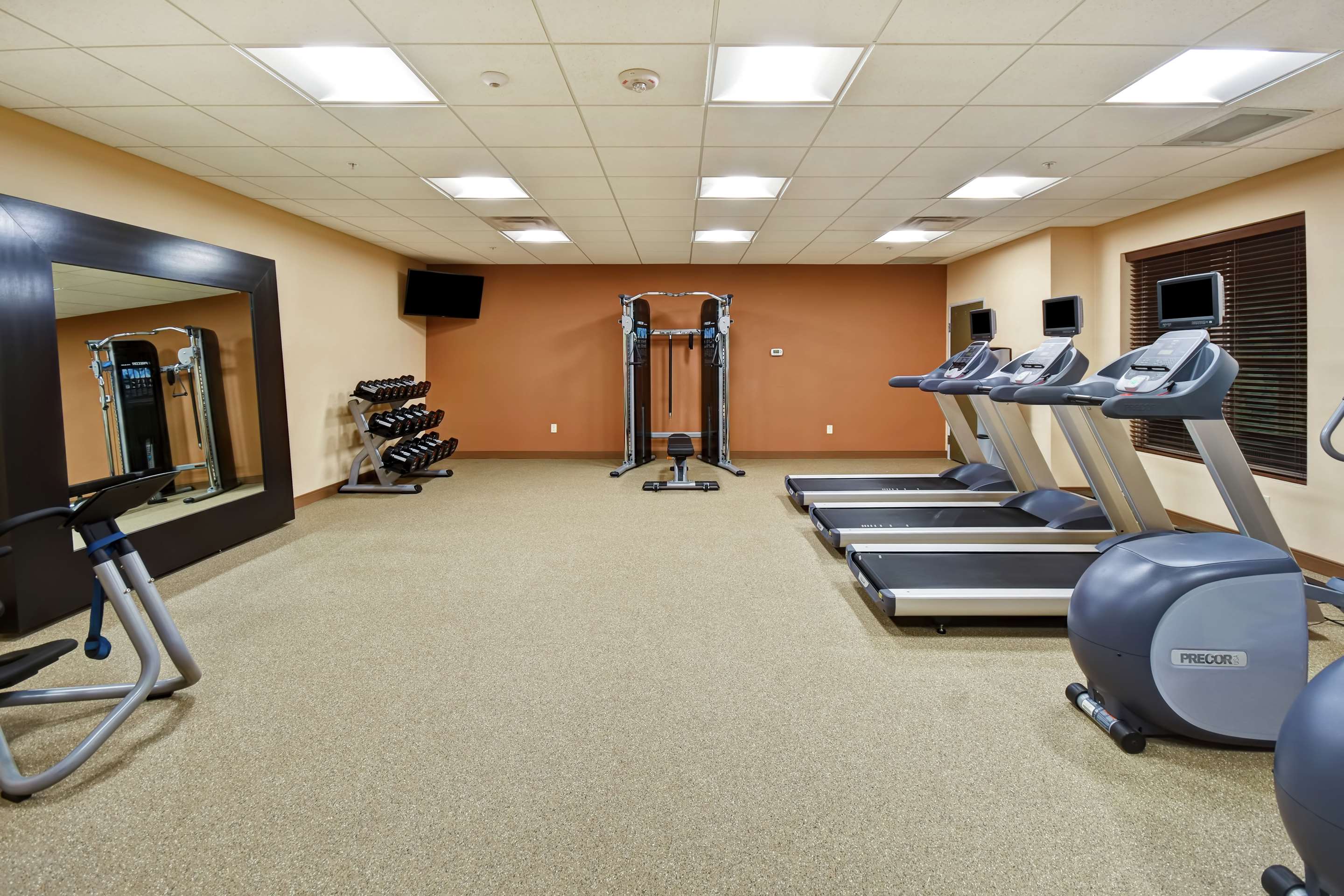 Health club fitness center gym | Homewood Suites by Hilton Pleasant Hill CA