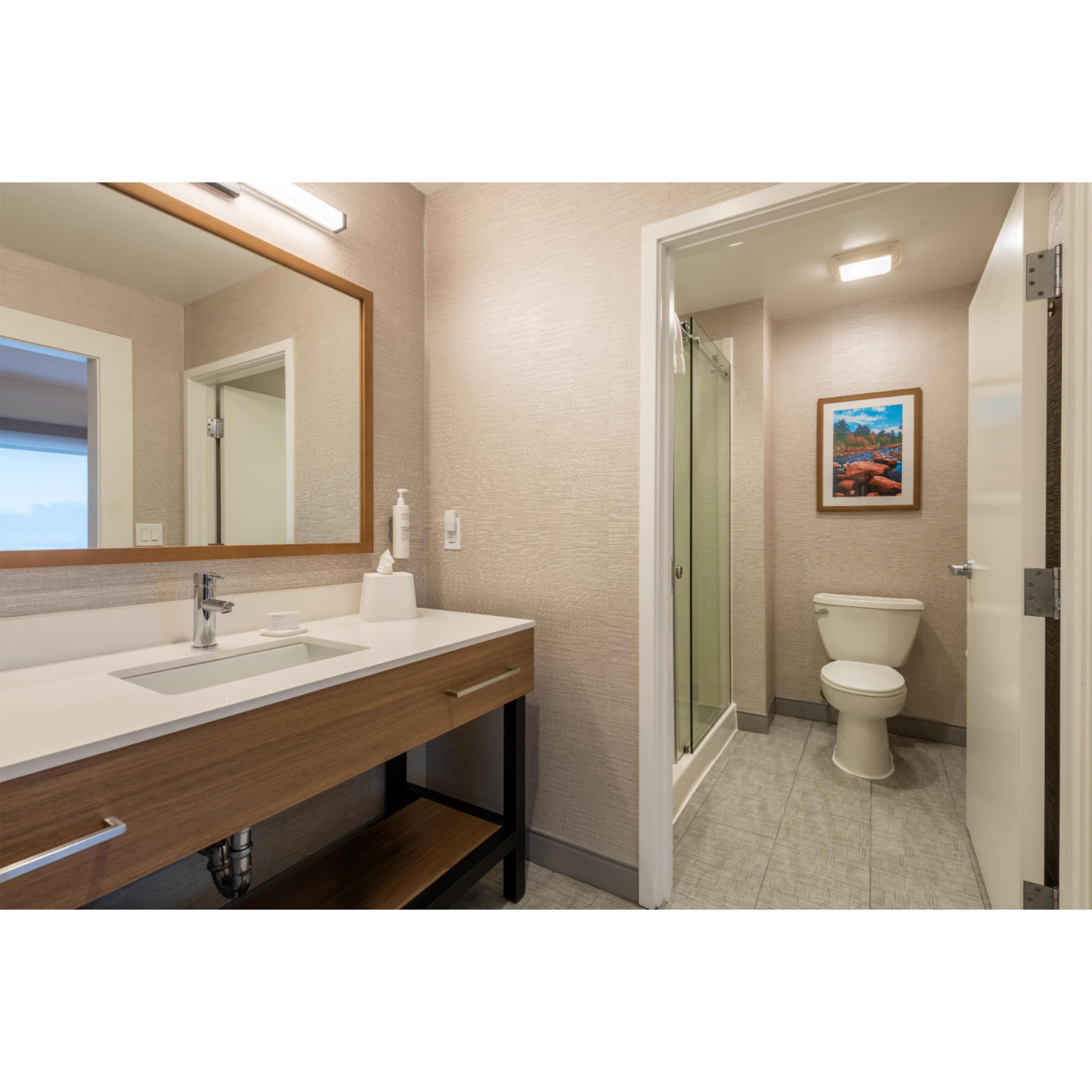 Guest room bath