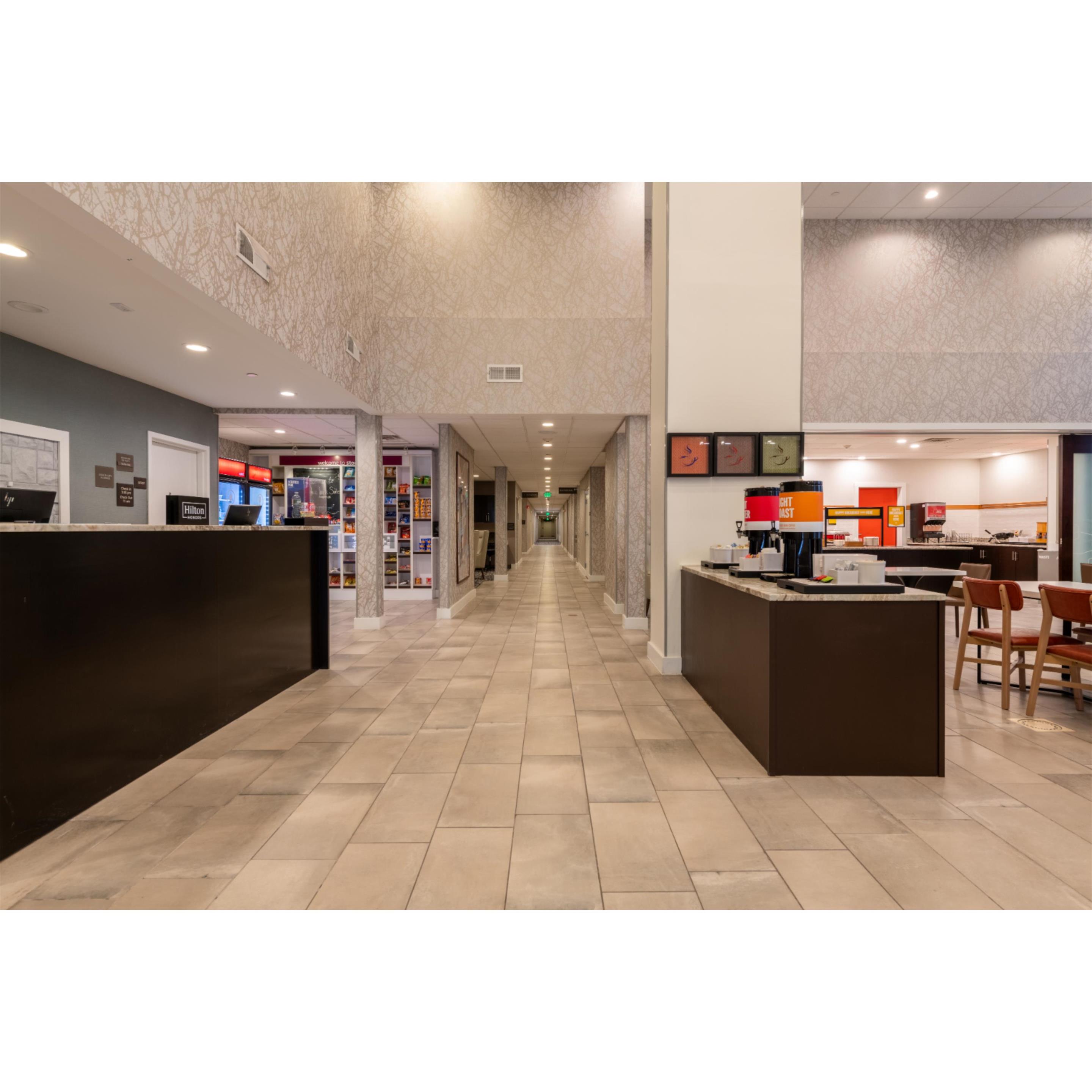 Reception | Hampton Inn & Suites Boston/Stoughton