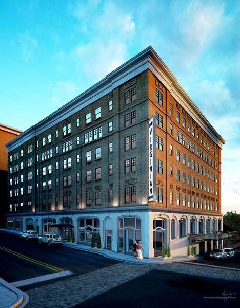 Exterior view - Virginian Lynchburg Hotel Downtown
