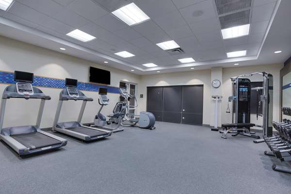 Fitness/ Exercise Room - Hampton Inn Amphitheatre Pompano Beach