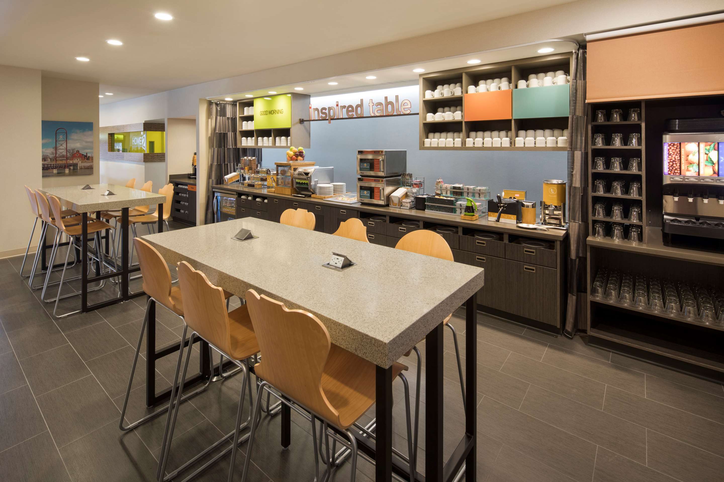 Restaurant | Home2 Suites by Hilton Mishawaka South Bend, IN
