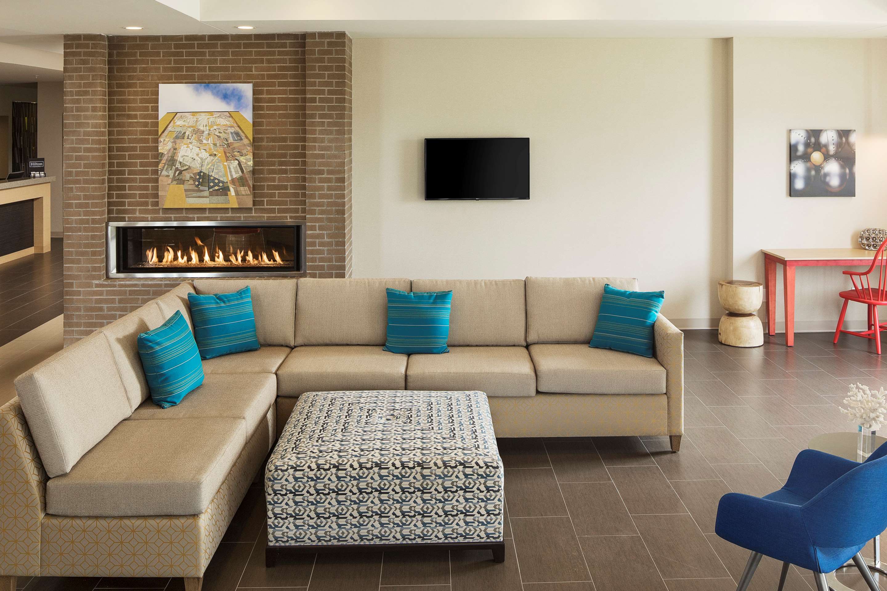 Lobby | Home2 Suites by Hilton Mishawaka South Bend, IN