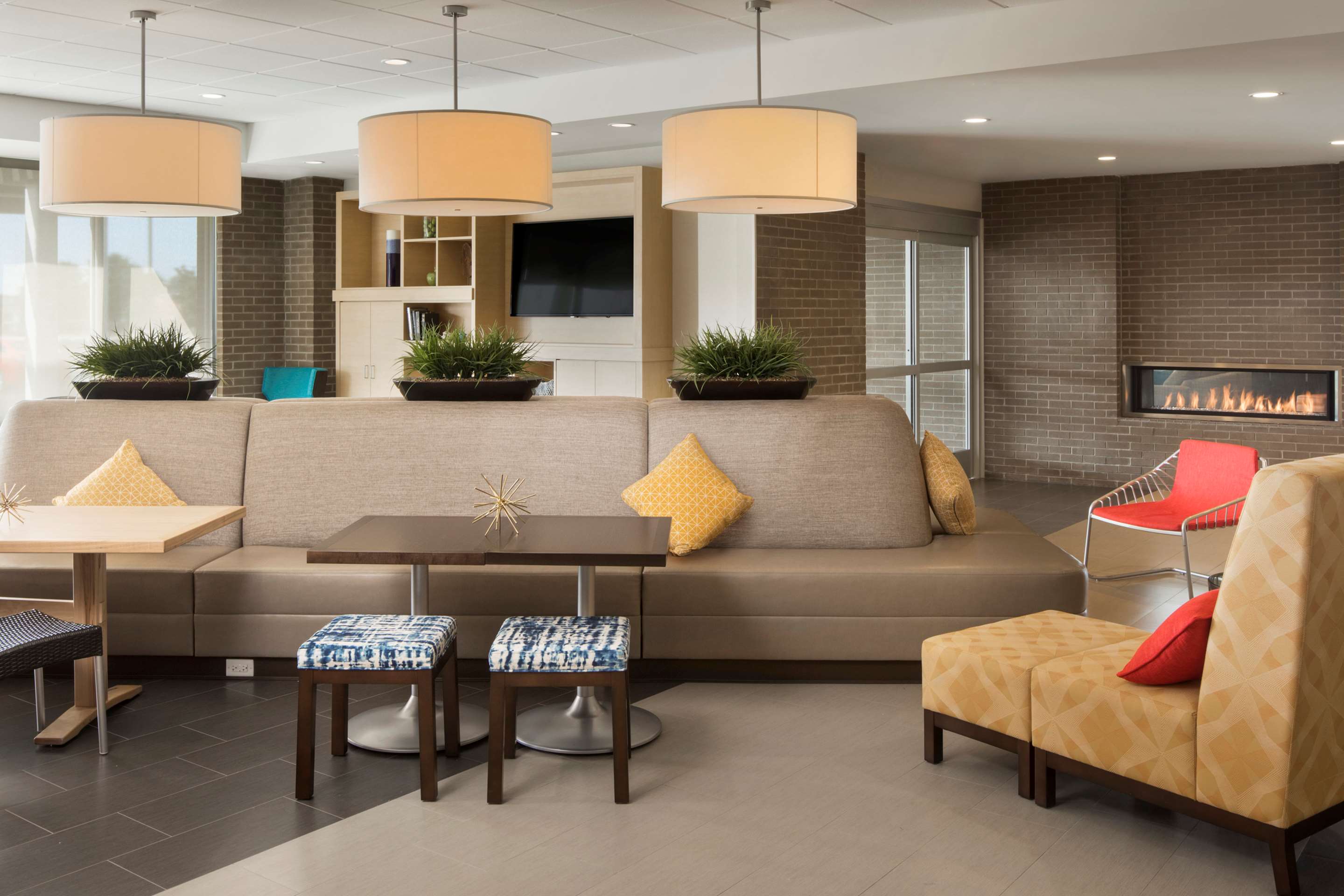 Lobby | Home2 Suites by Hilton Mishawaka South Bend, IN