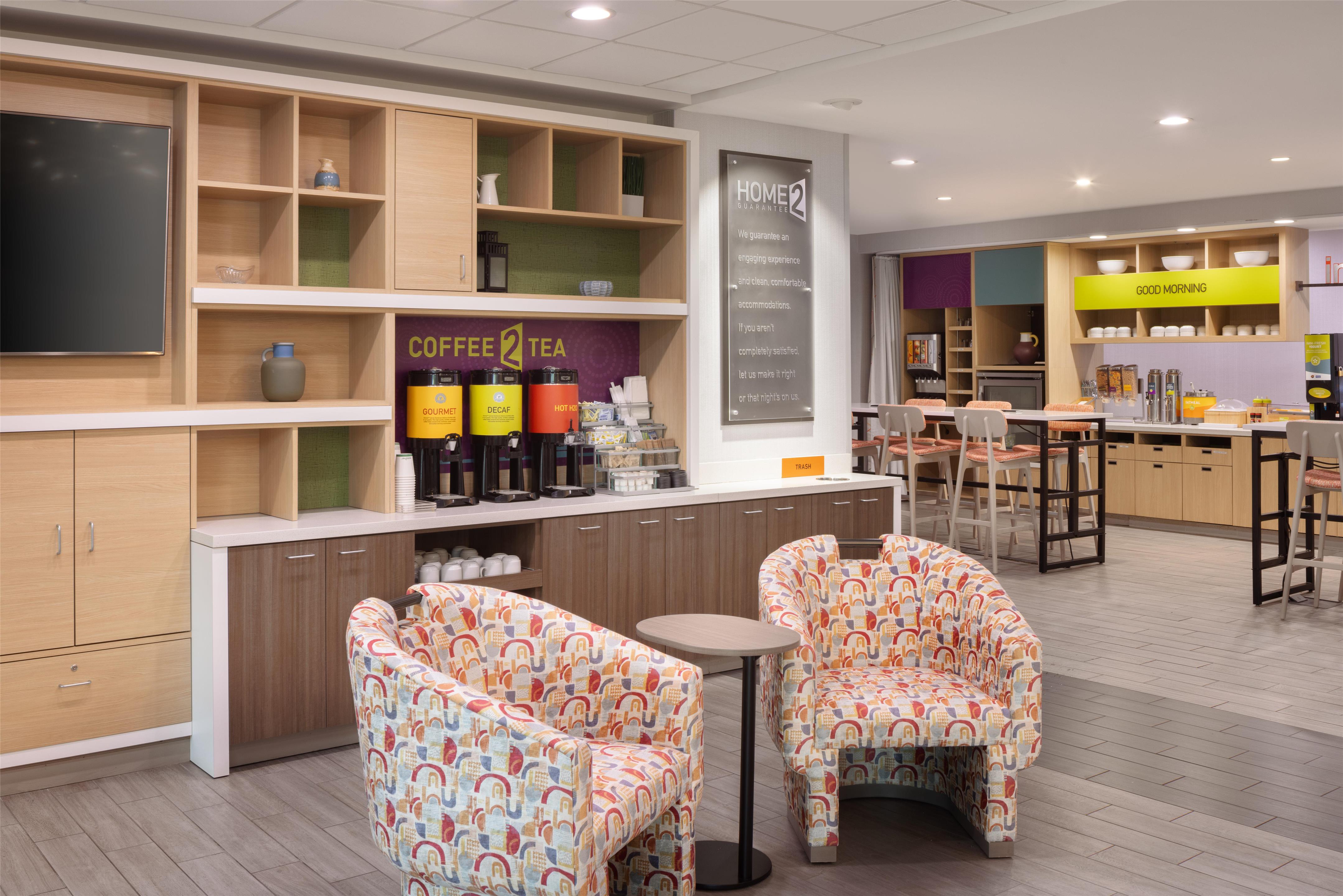 Lobby | Home2 Suites by Hilton Jackson MI
