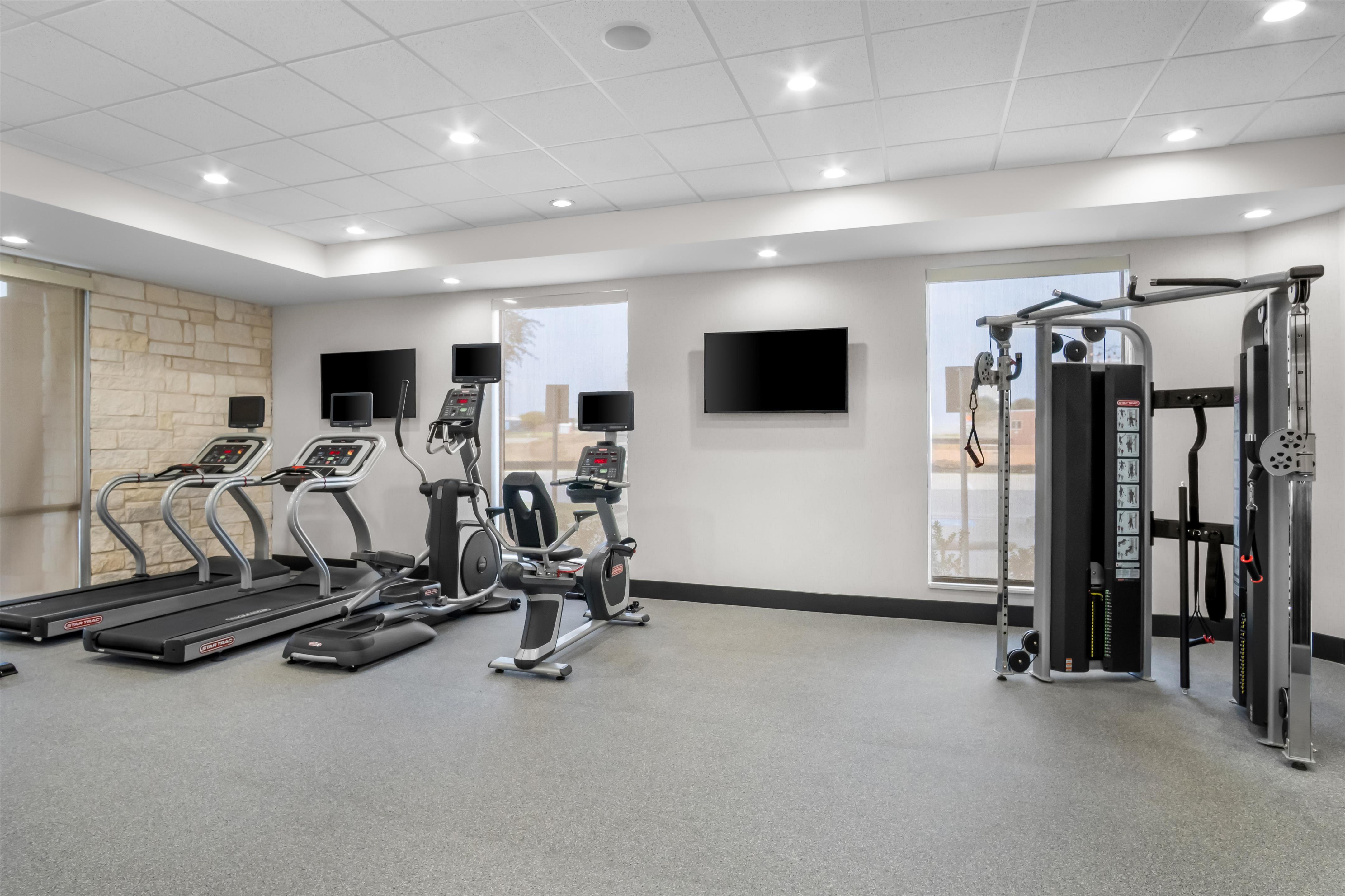 Health club fitness center gym | Home2 Suites by Hilton Fort Worth Northlake
