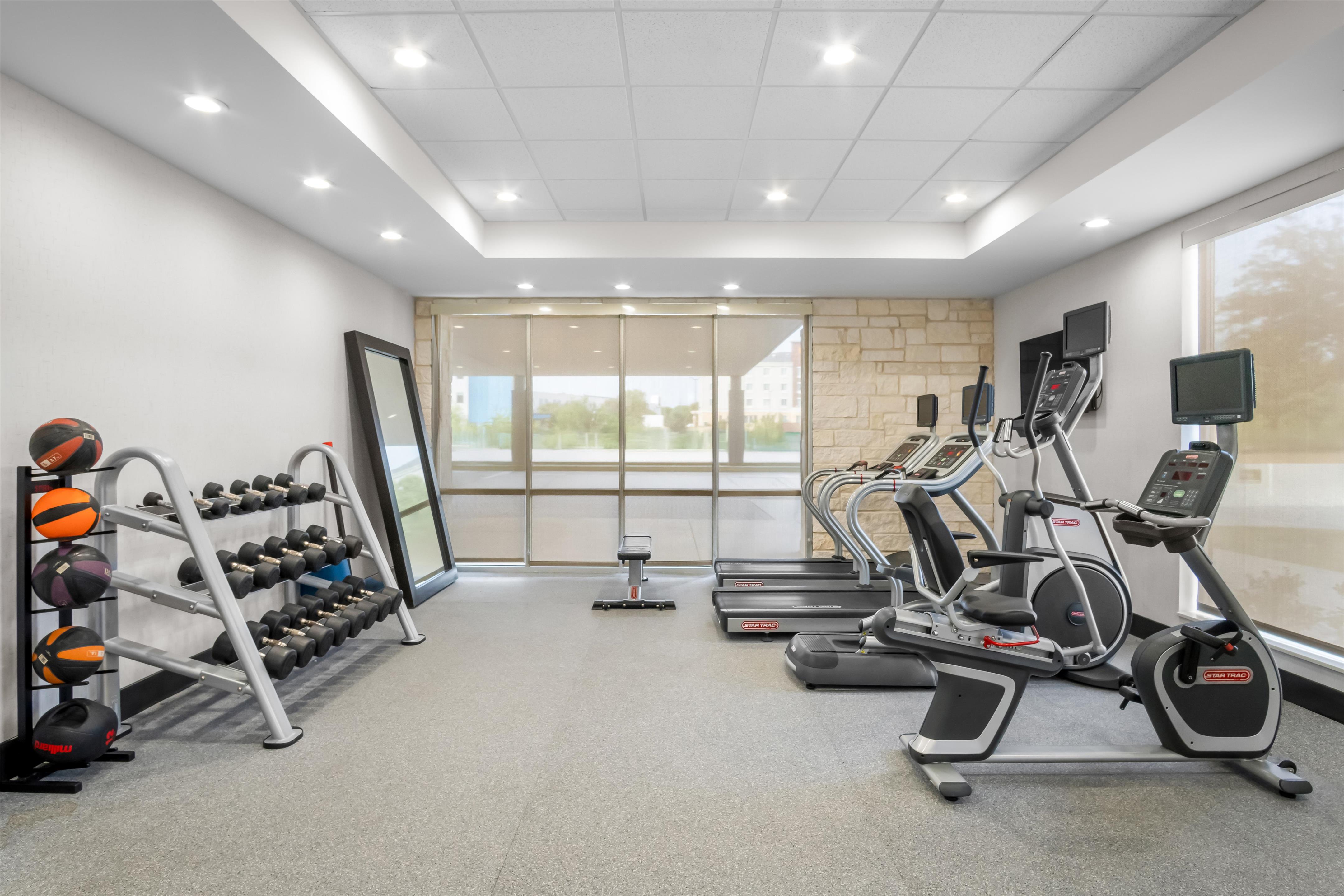 Health club fitness center gym | Home2 Suites by Hilton Fort Worth Northlake