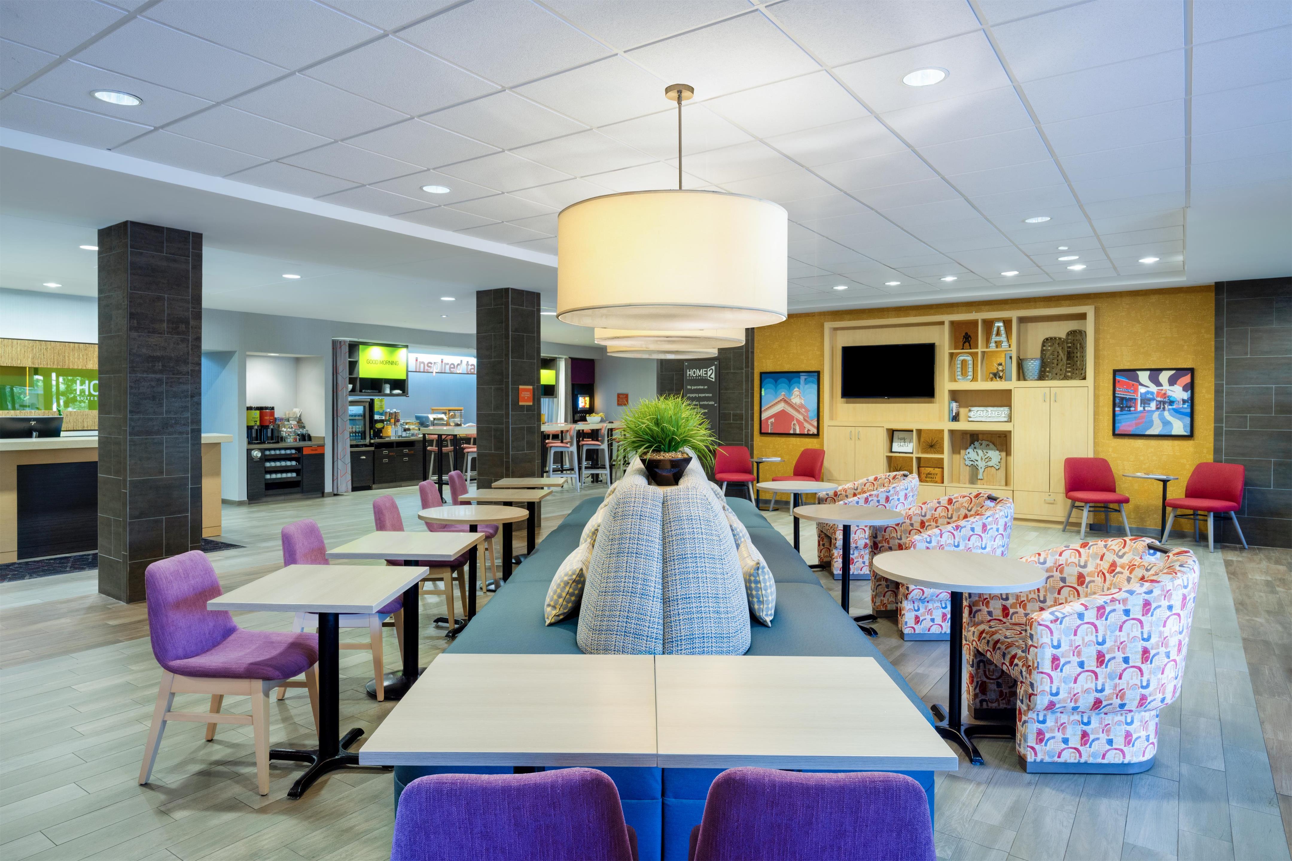 Lobby | Home2 Suites by Hilton Opelika-Auburn, AL