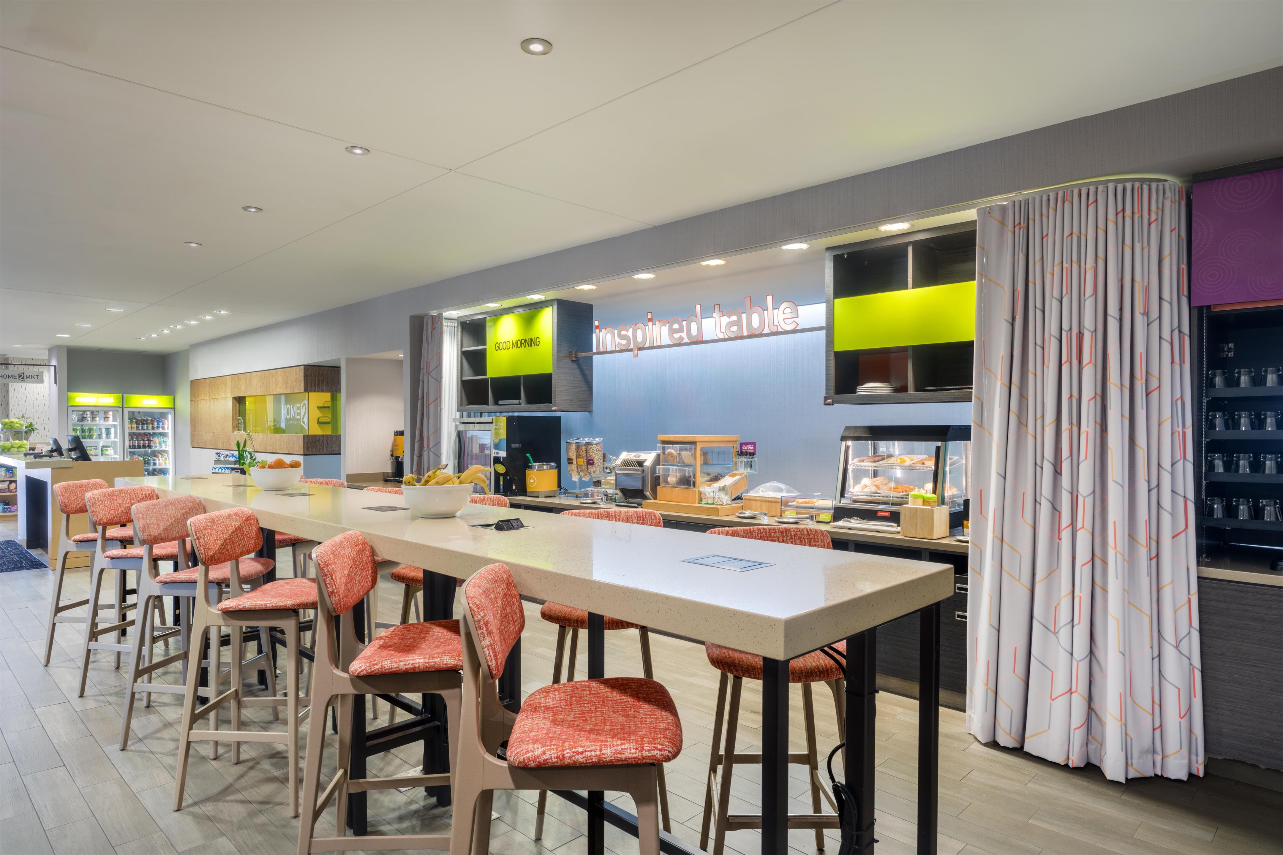 Breakfast Area | Home2 Suites by Hilton Opelika-Auburn, AL