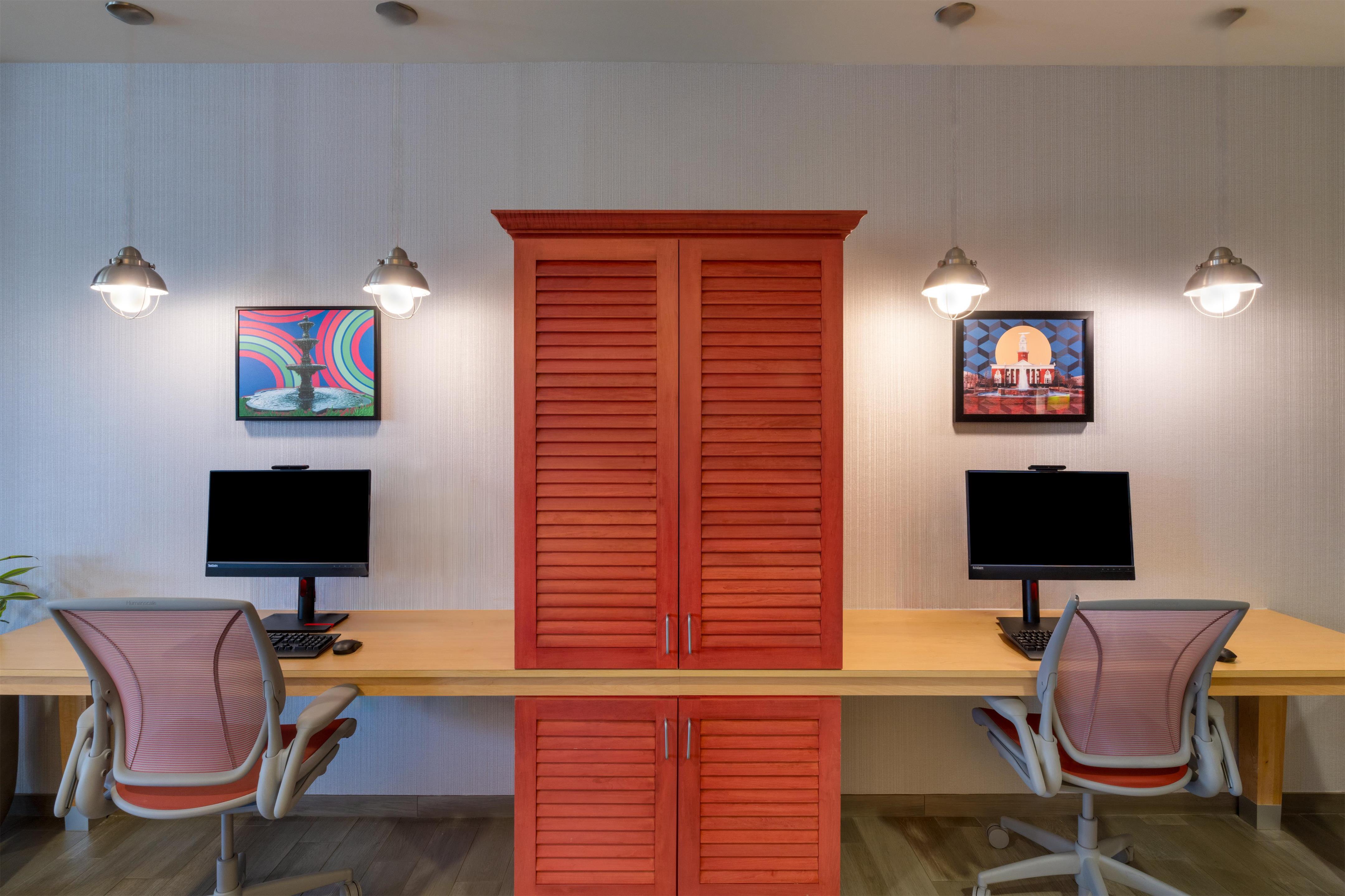 Business Center | Home2 Suites by Hilton Opelika-Auburn, AL