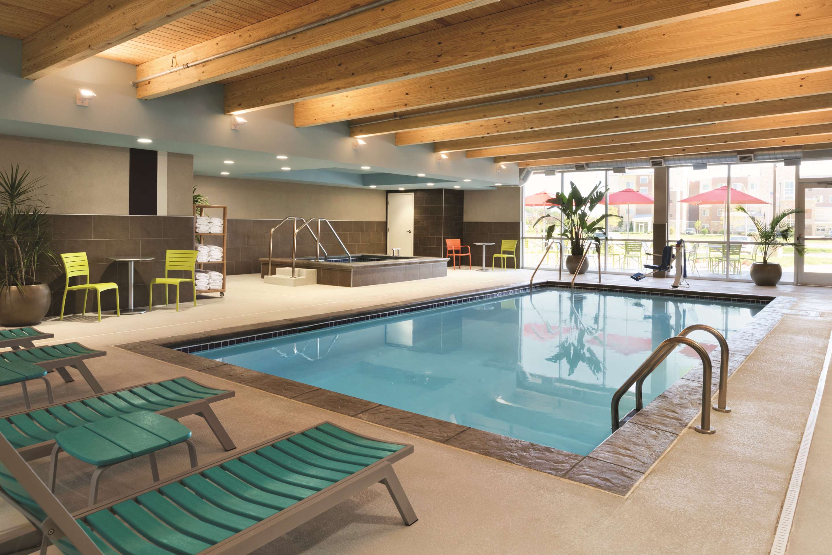 Pool | Home2 Suites Iowa City Coralville