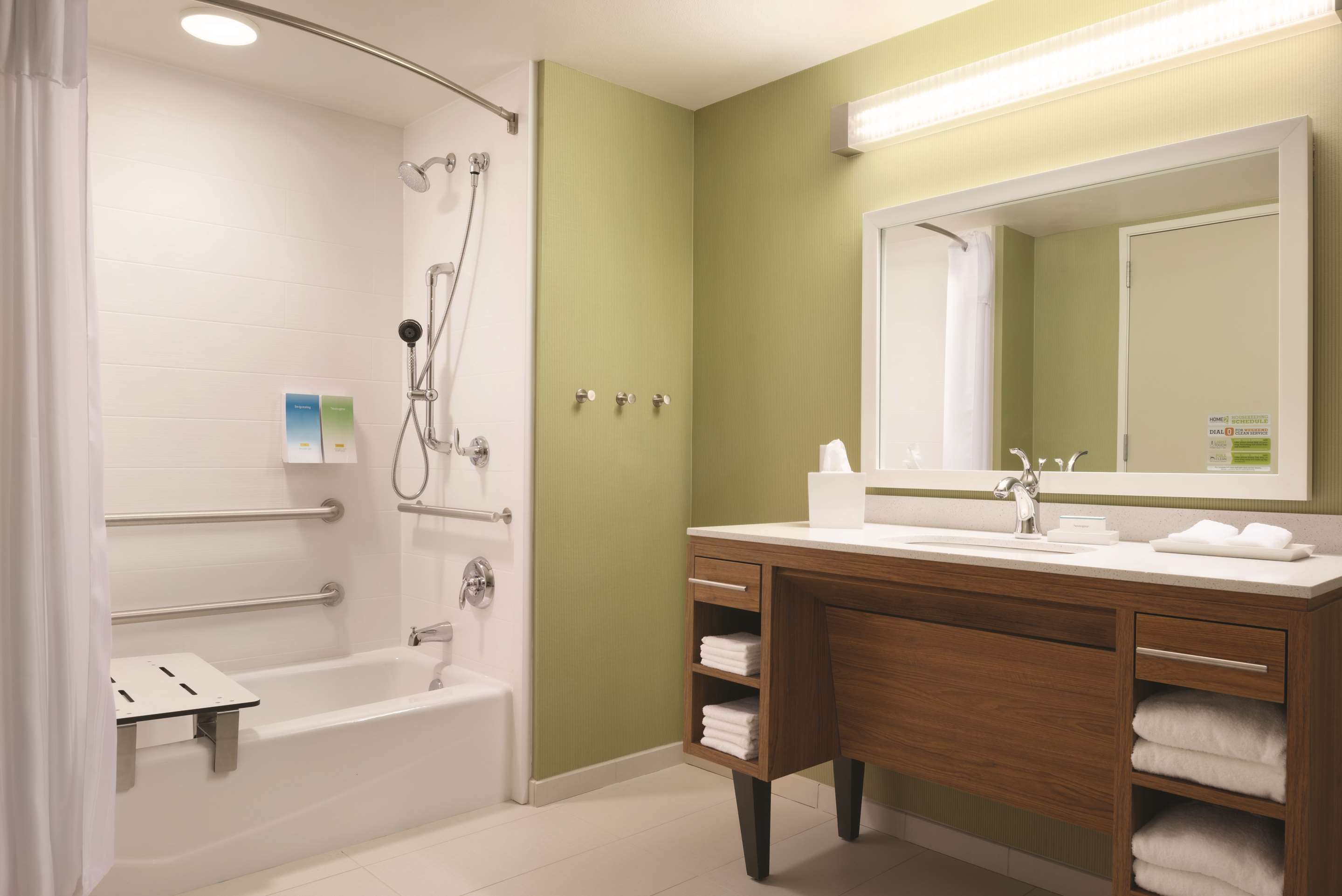 Guest room bath