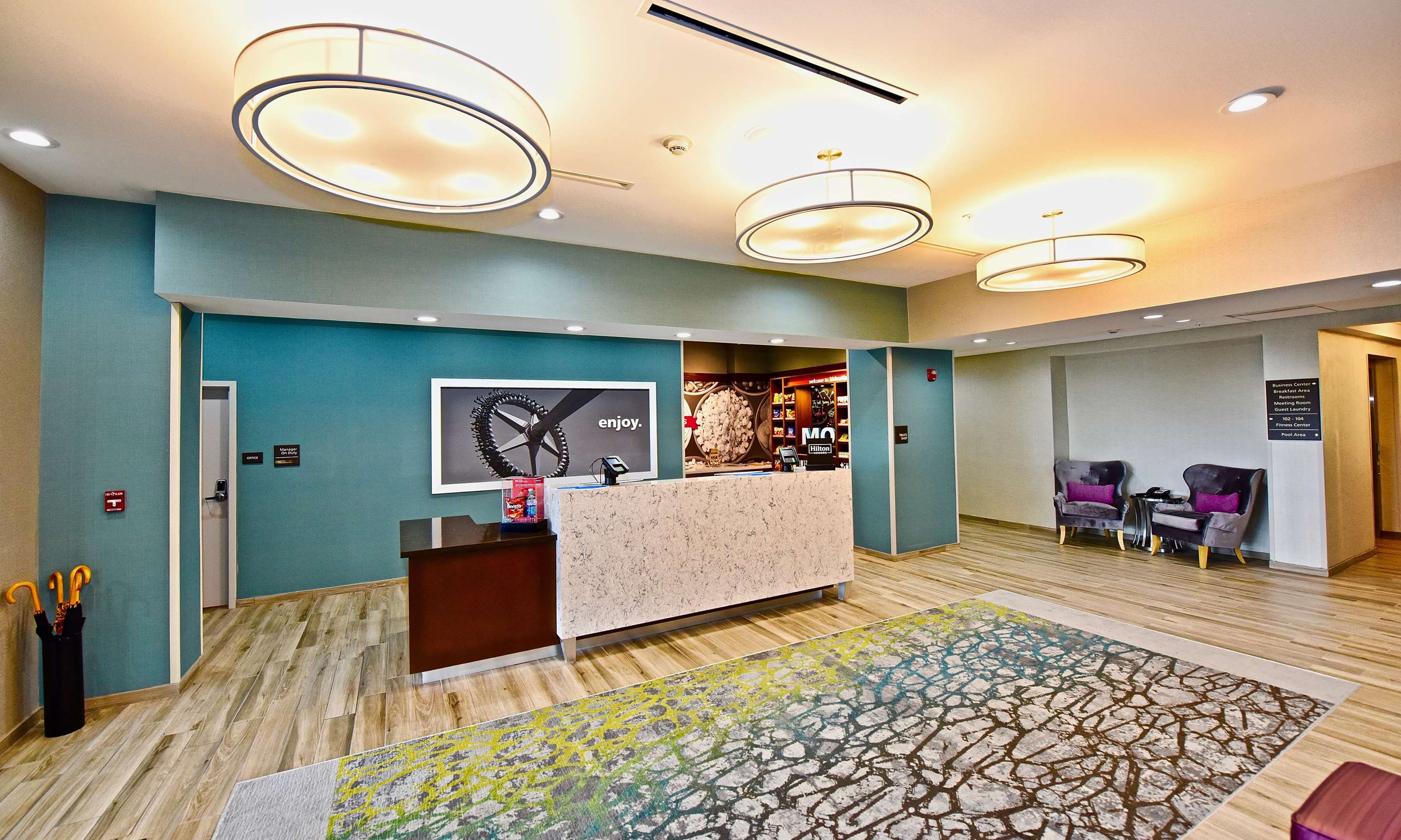 Lobby | Hampton Inn Kirksville