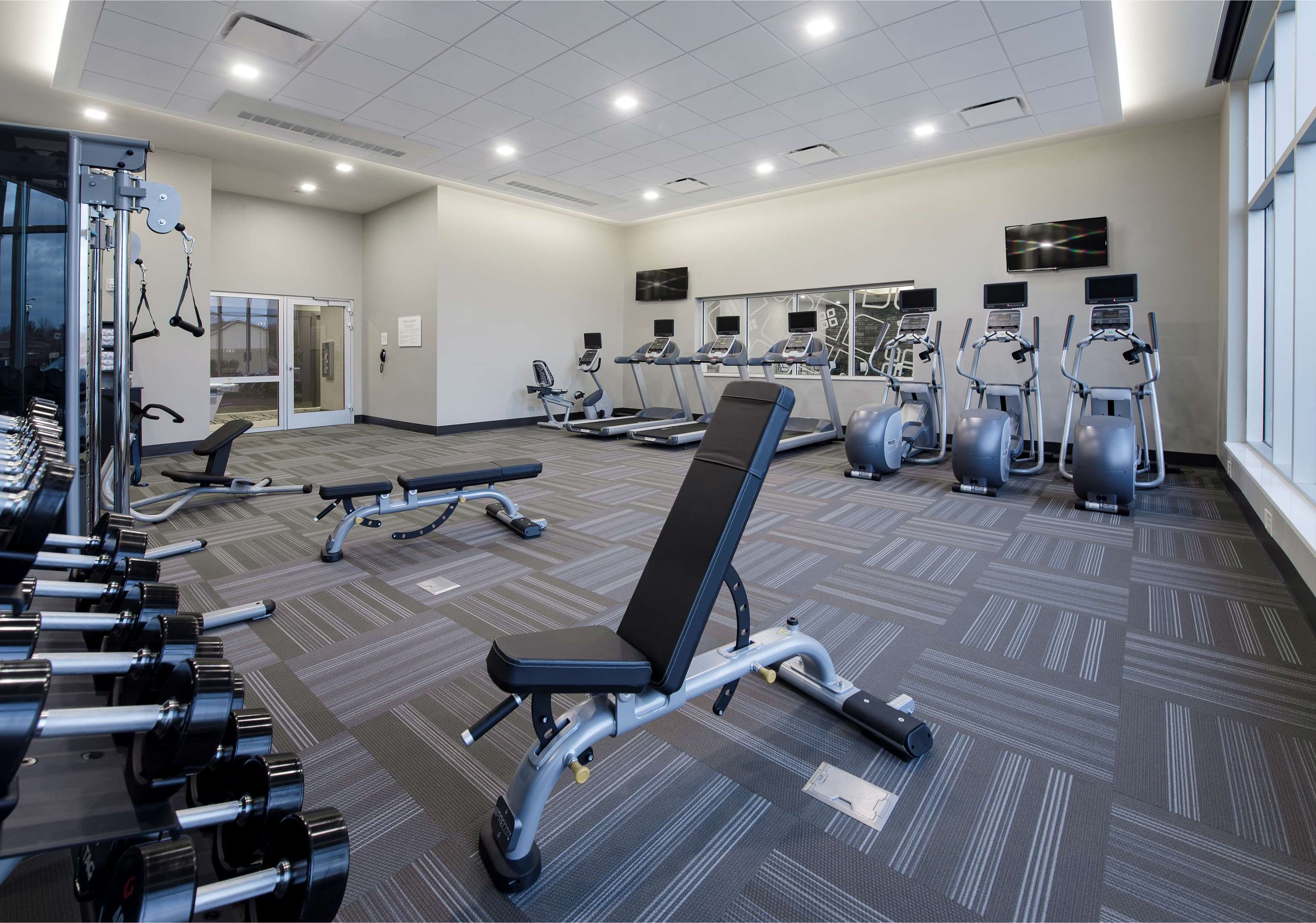 Health club fitness center gym