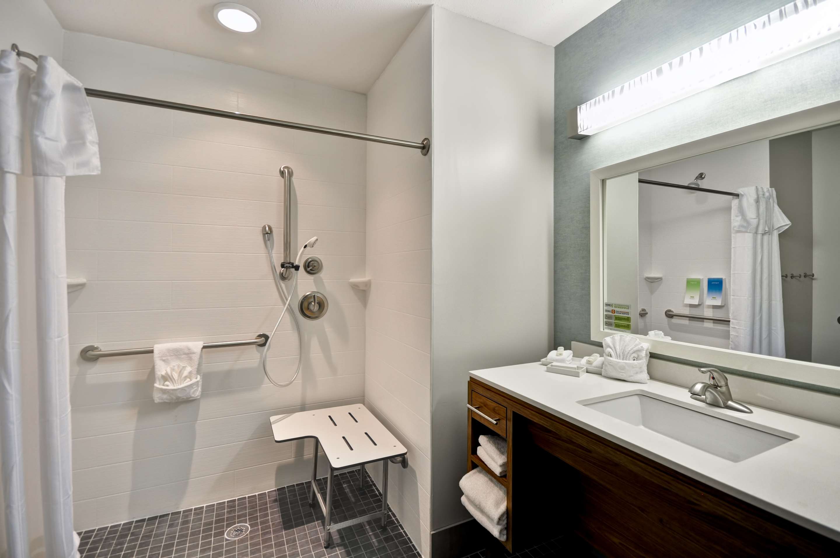 Guest room bath