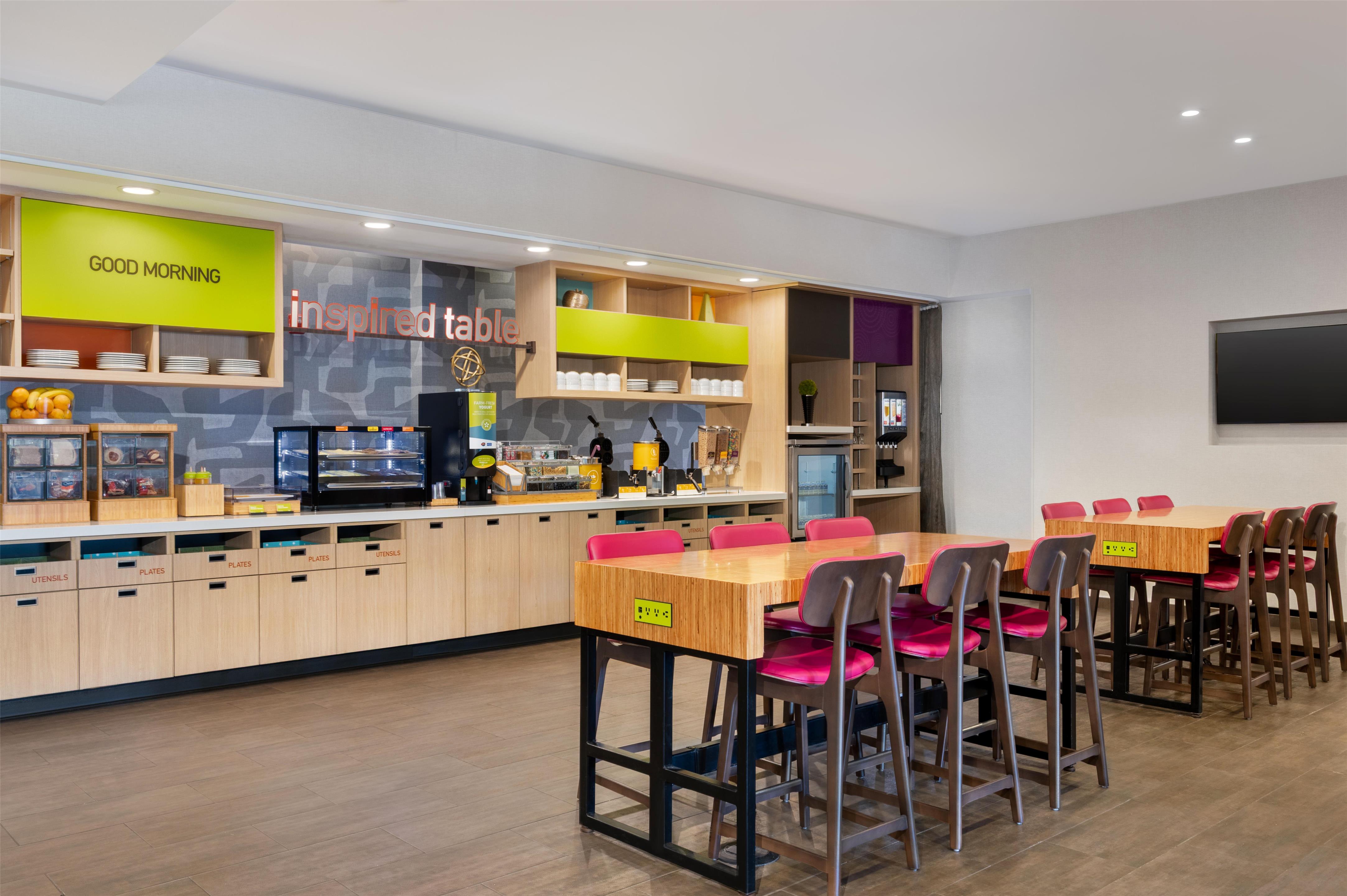 Breakfast Area | Home2 Suites Florence/Cincinnati Airport South, KY