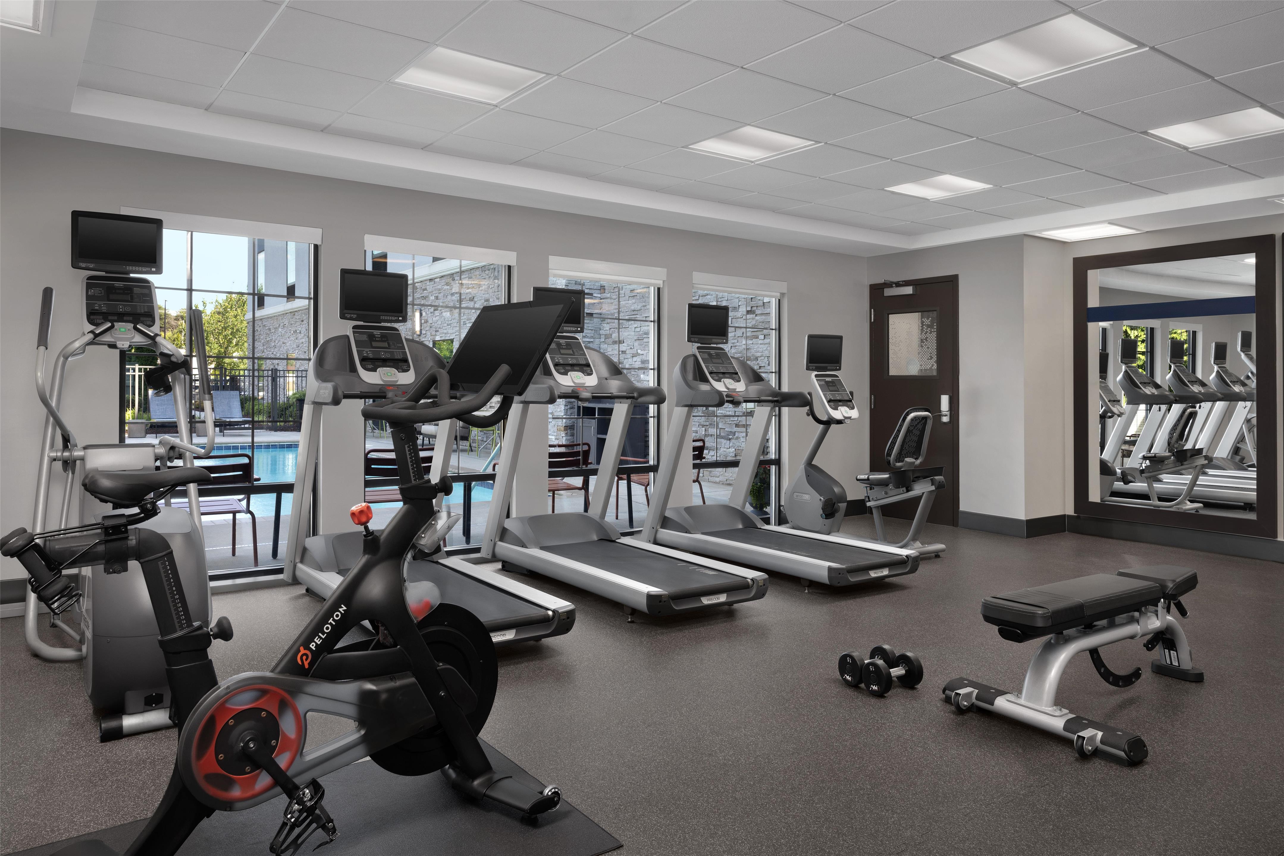 Health club fitness center gym | Hampton Inn Kernersville