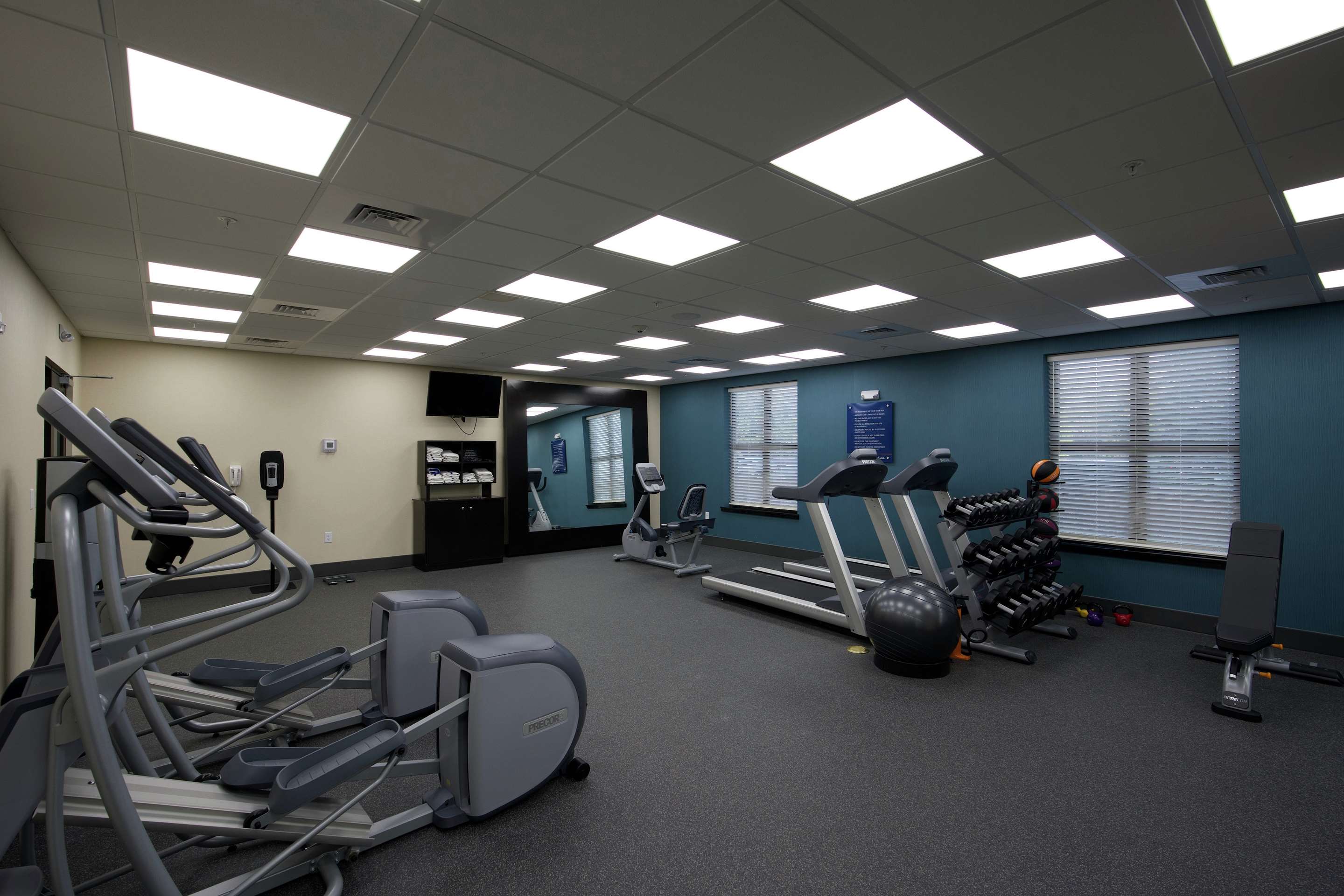 Health club fitness center gym