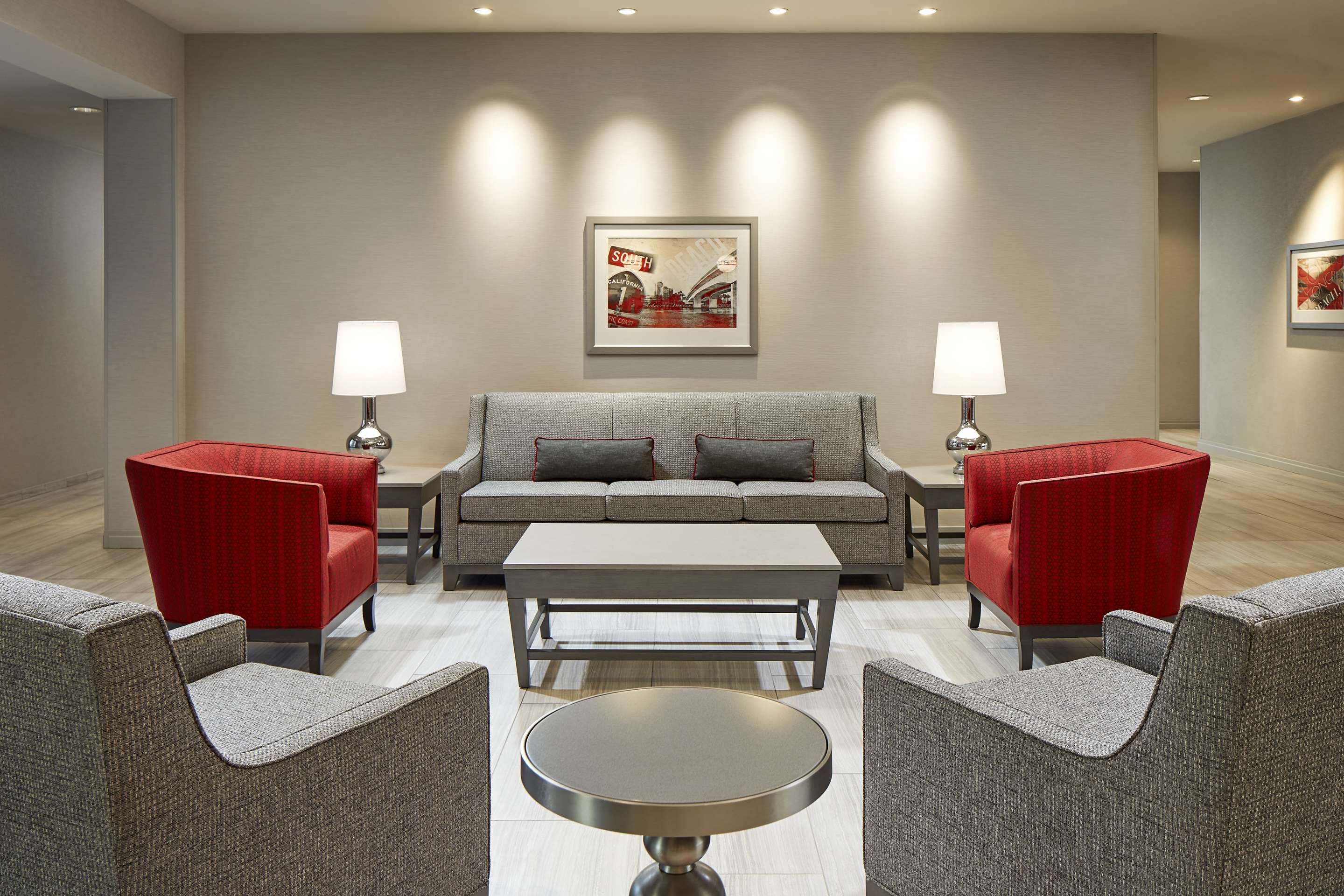 Lobby | Homewood Suites by Hilton Long Beach Airport