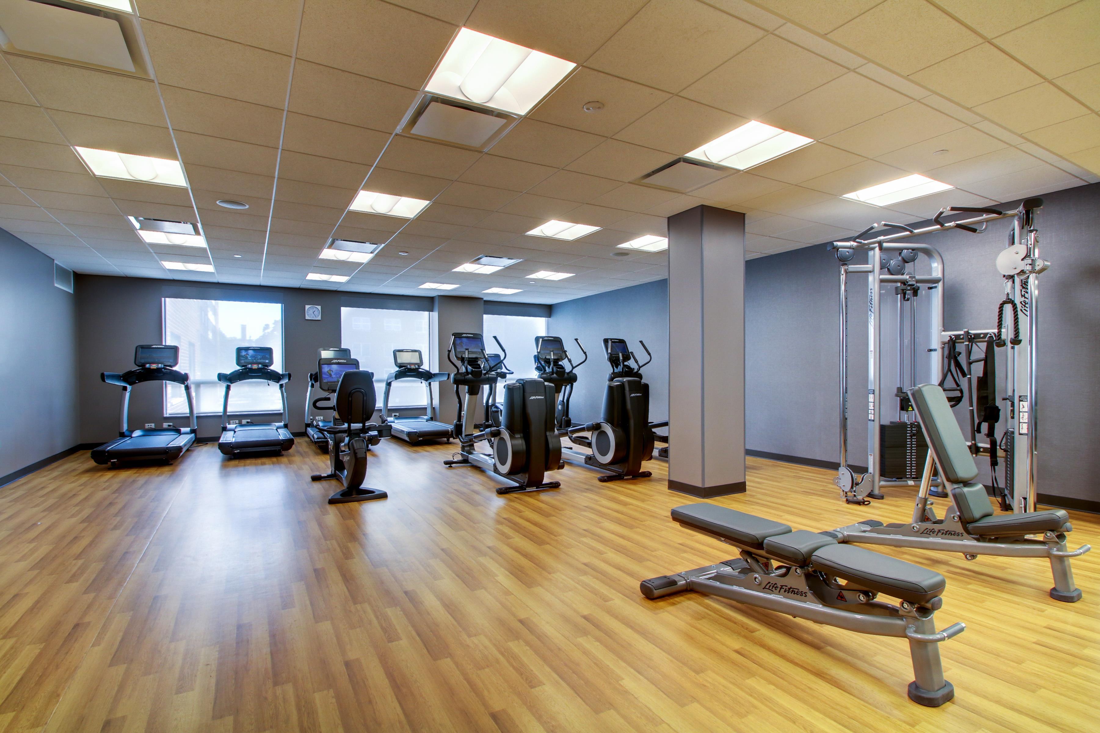 Health Club | Hyatt House Chicago/Evanston