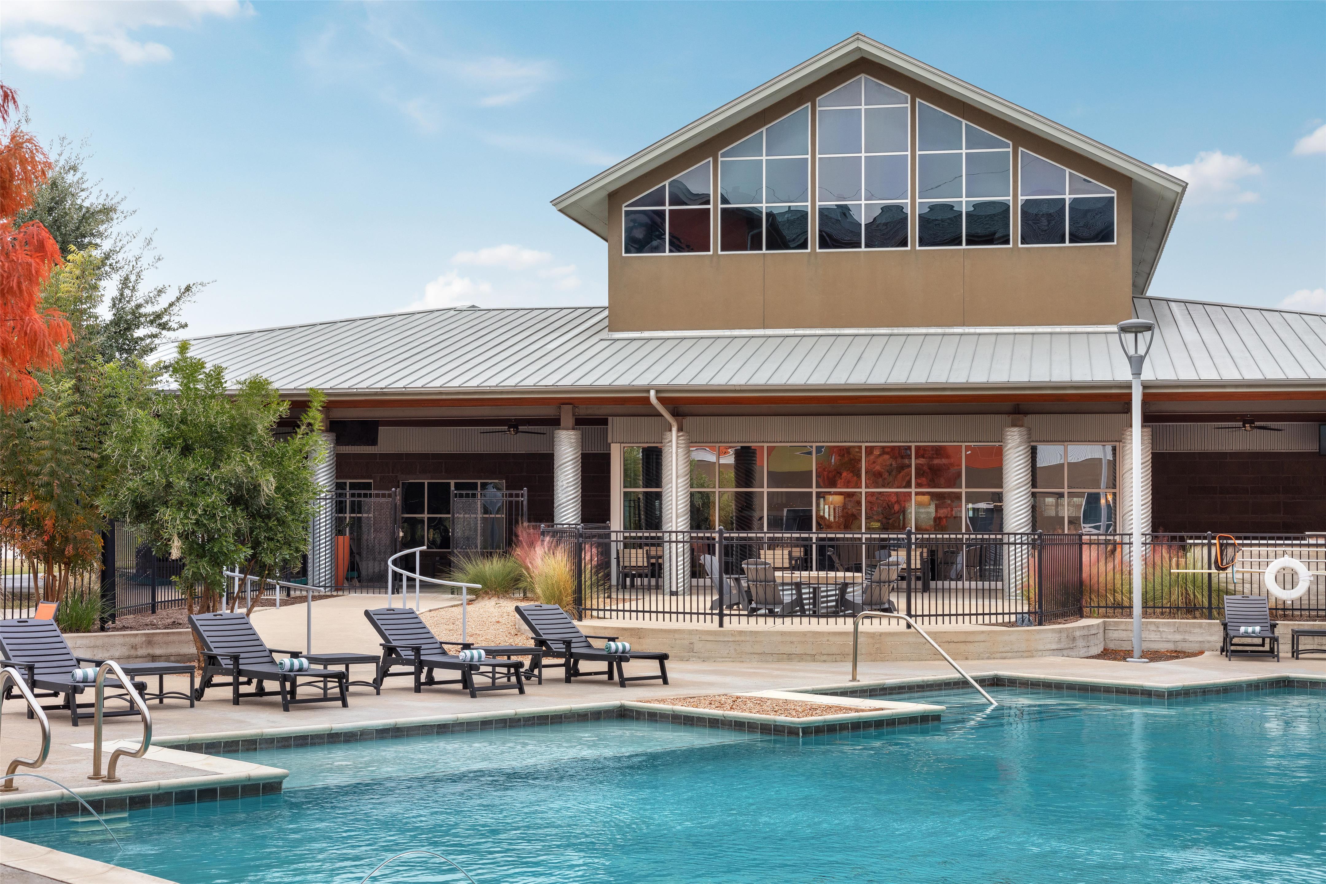 Pool | Homewood Suites by Hilton TechRidge Parmer @ I-35