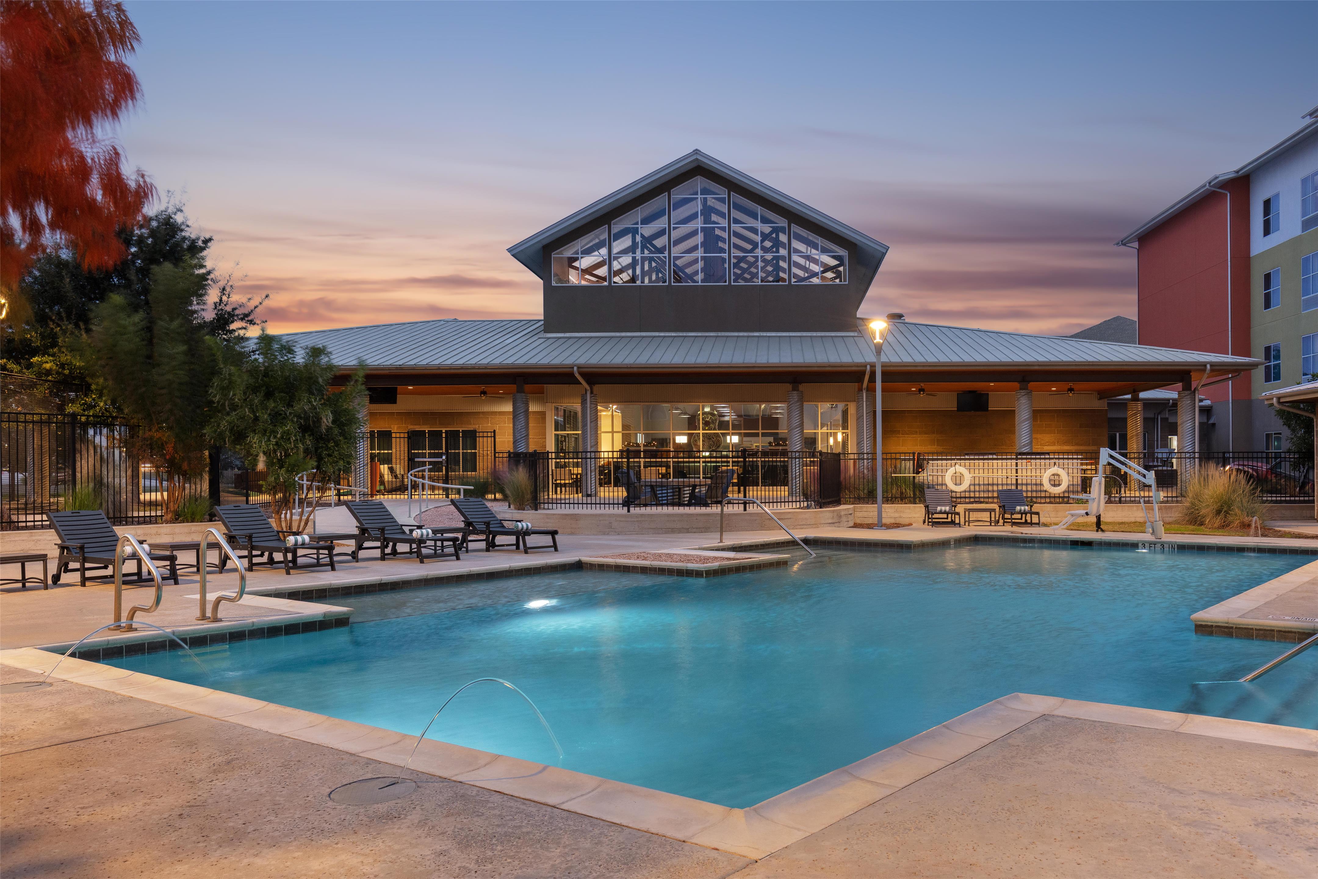 Pool | Homewood Suites by Hilton TechRidge Parmer @ I-35