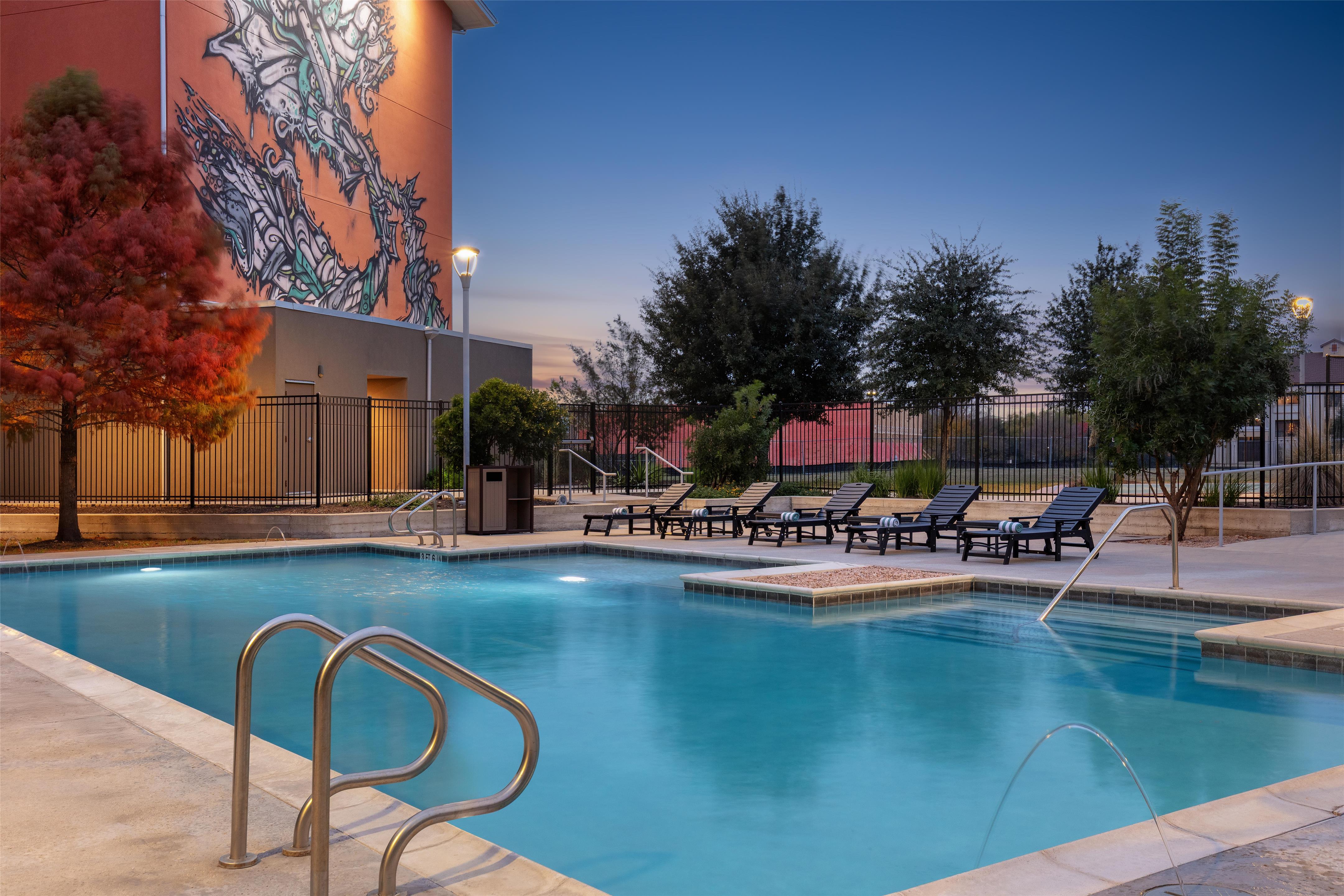 Pool | Homewood Suites by Hilton TechRidge Parmer @ I-35