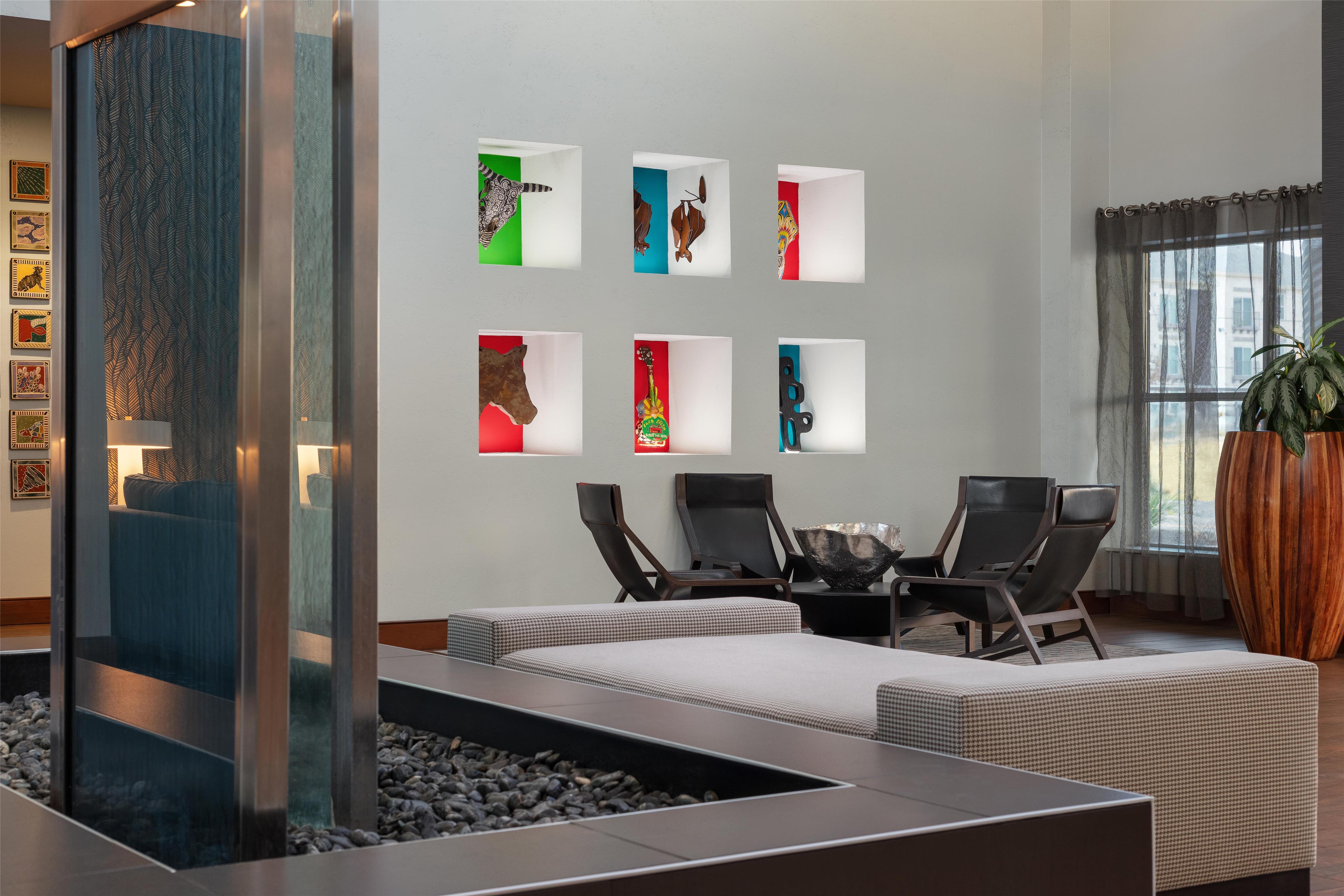 Lobby | Homewood Suites by Hilton TechRidge Parmer @ I-35