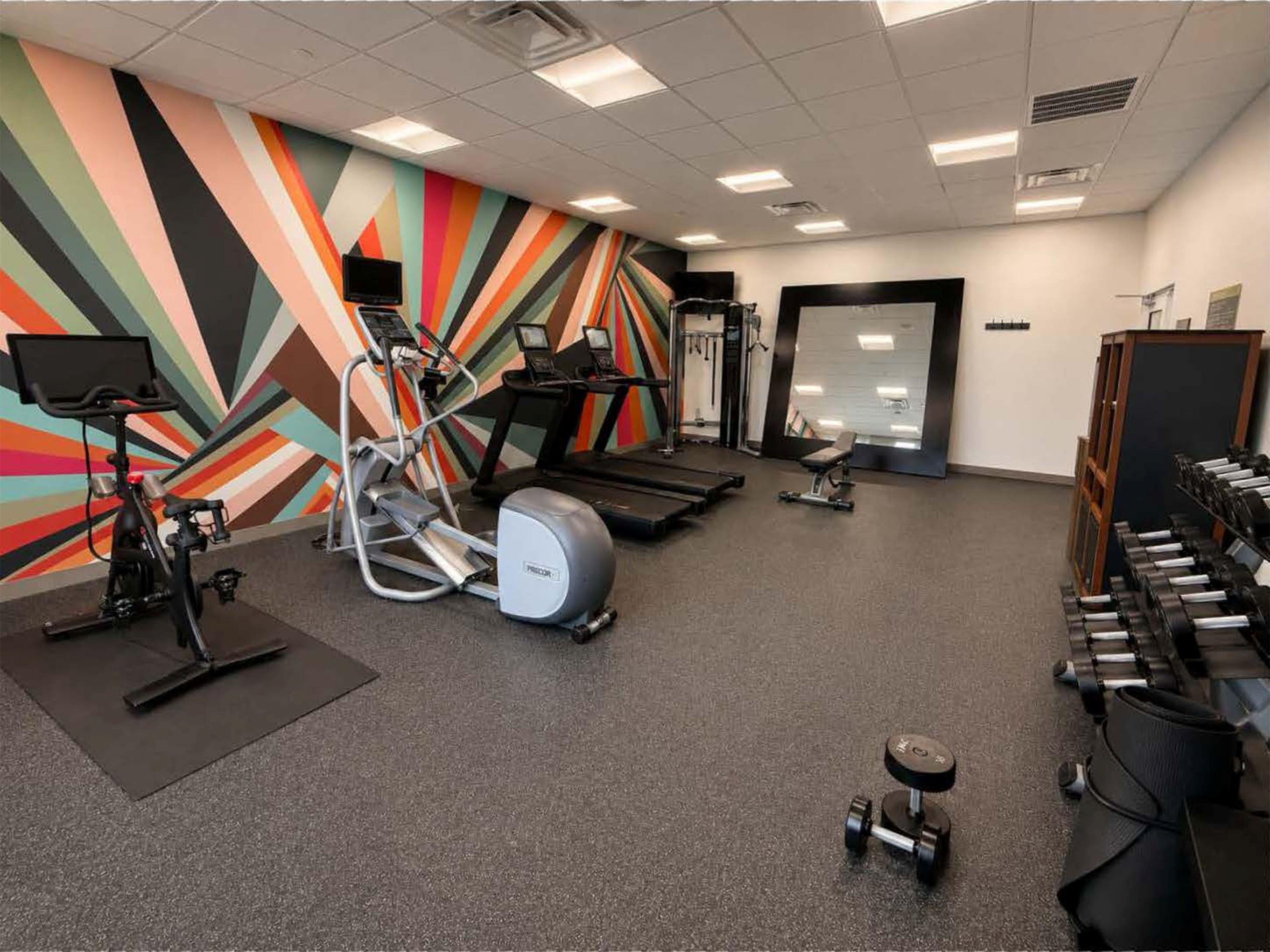 Health club fitness center gym