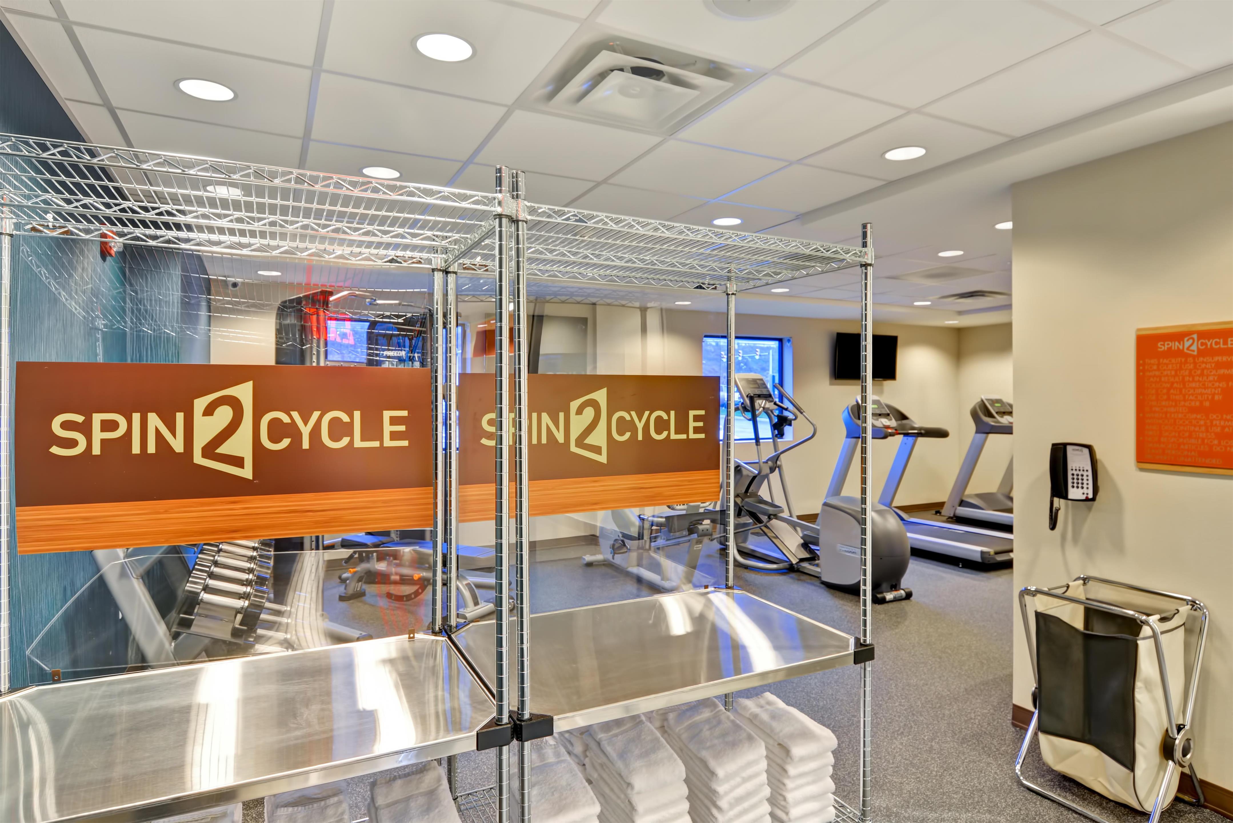 Health club fitness center gym | Home2 Suites by Hilton Dickson City Scranton