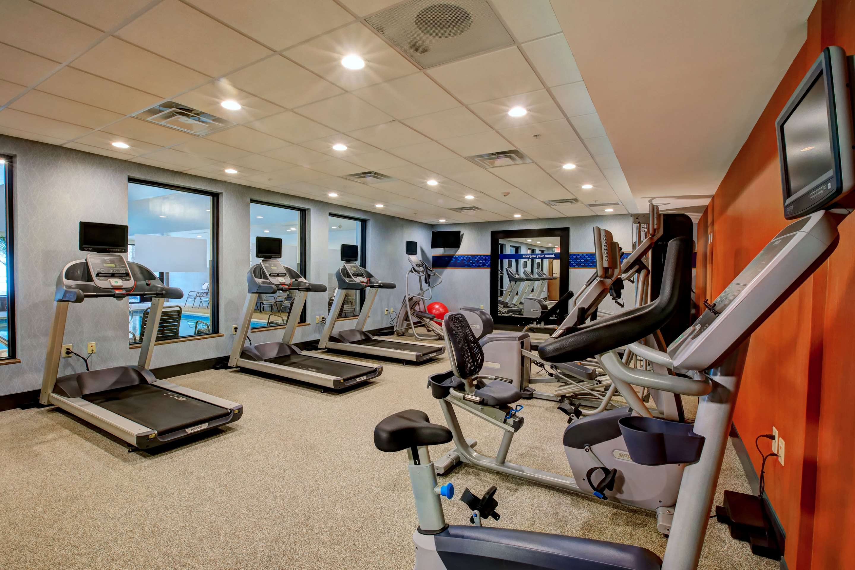 Health club fitness center gym