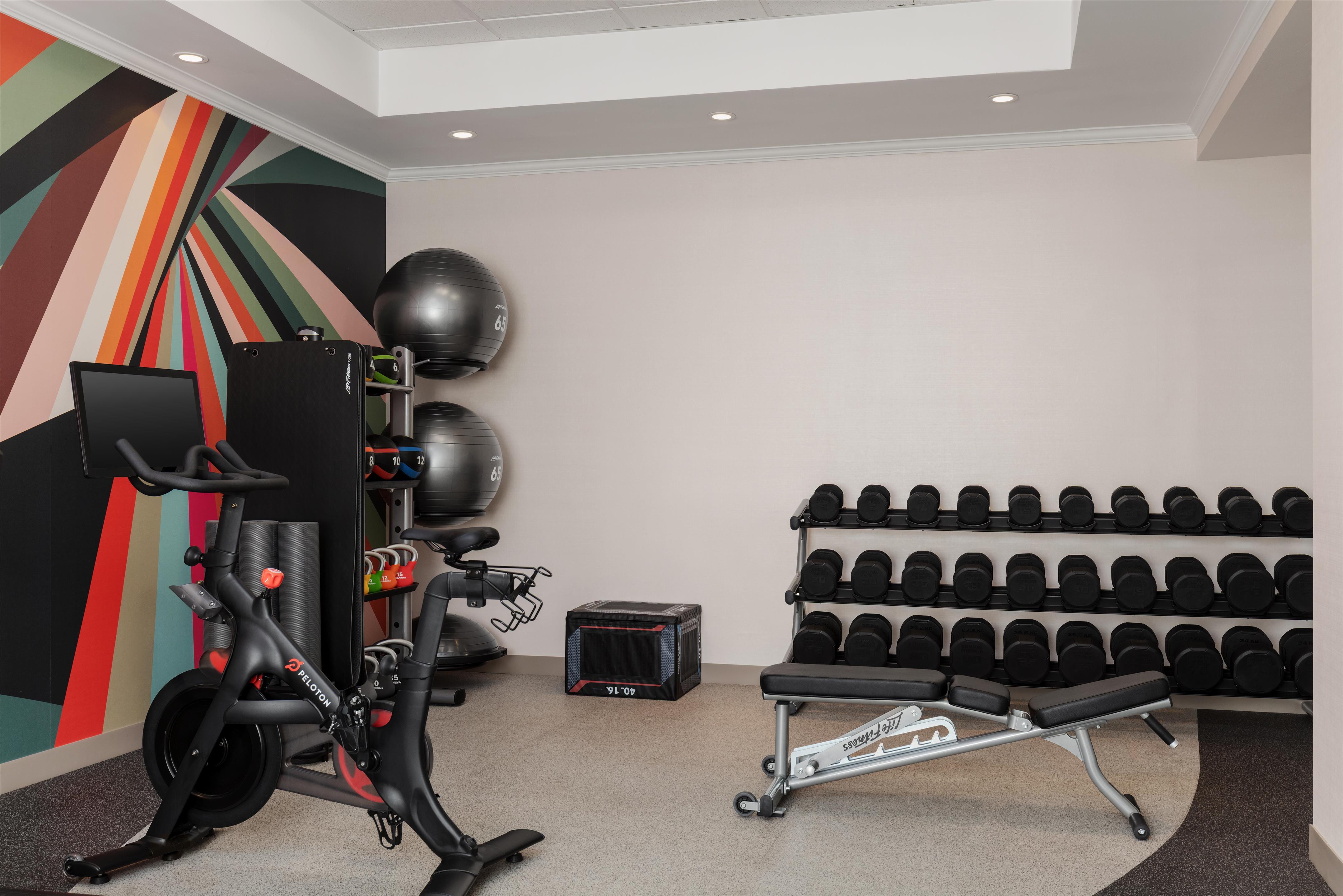 Health club fitness center gym