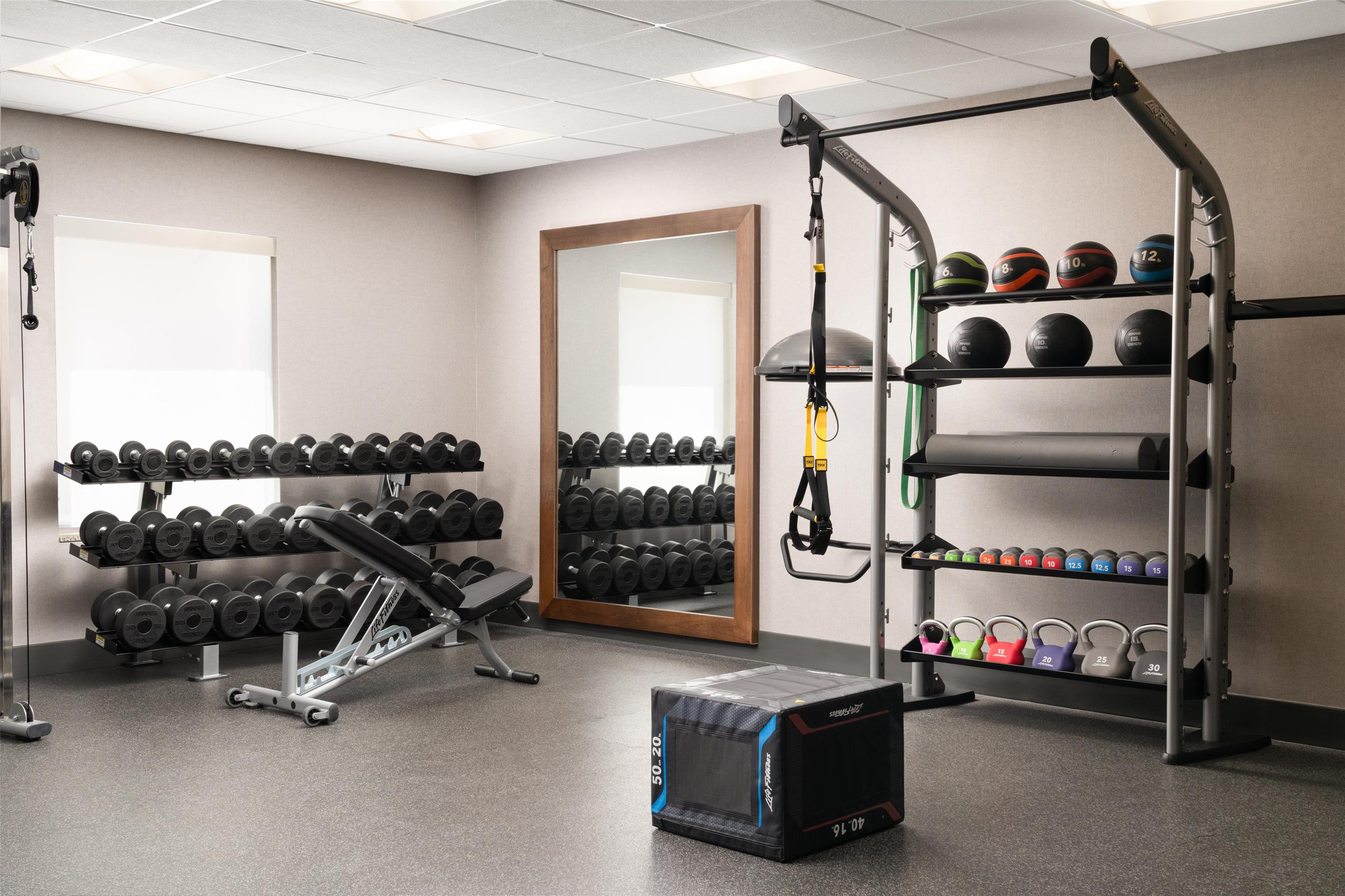 Health club fitness center gym