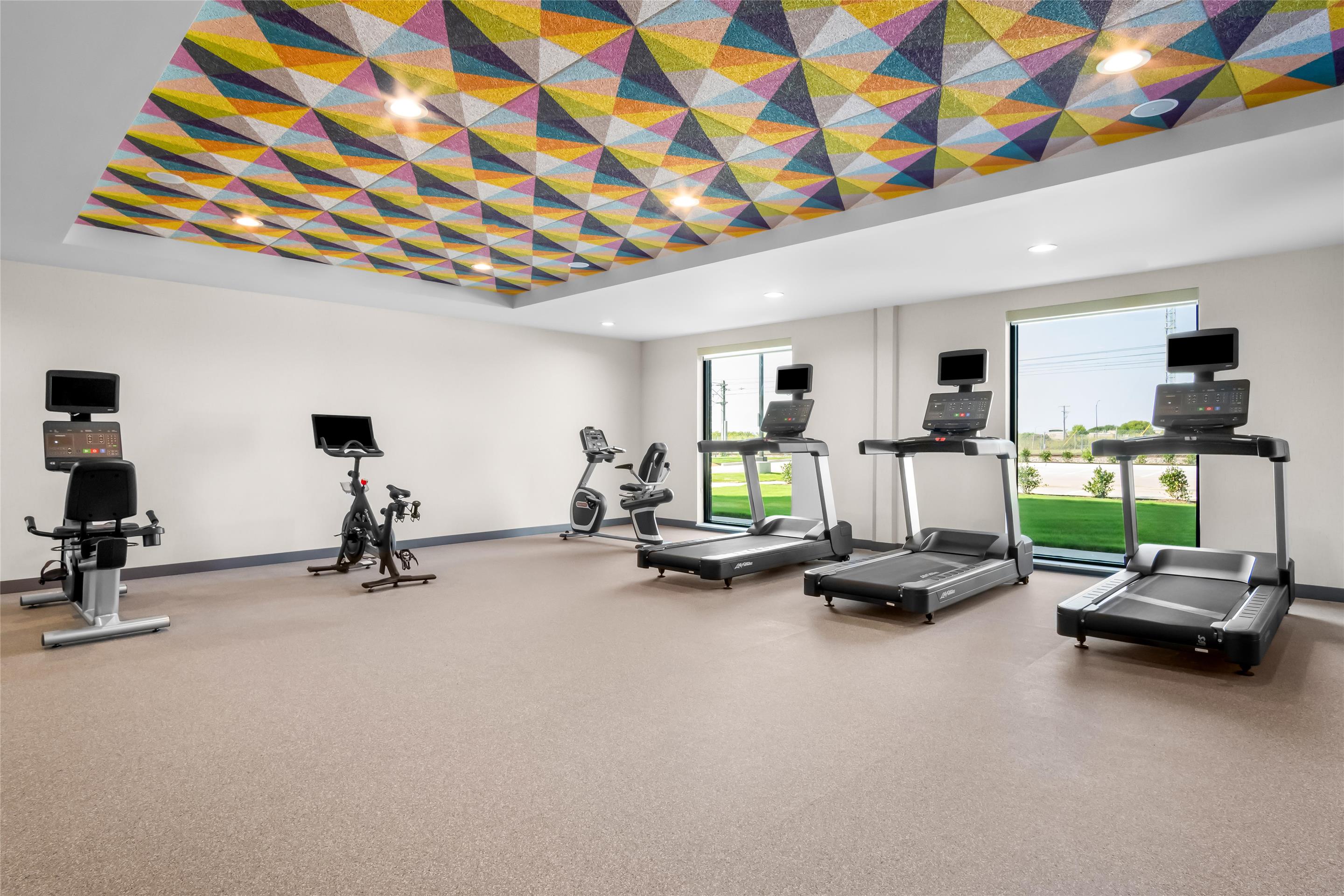 Health club fitness center gym | Home2 Suites by Hilton Irving / DFW Airport North