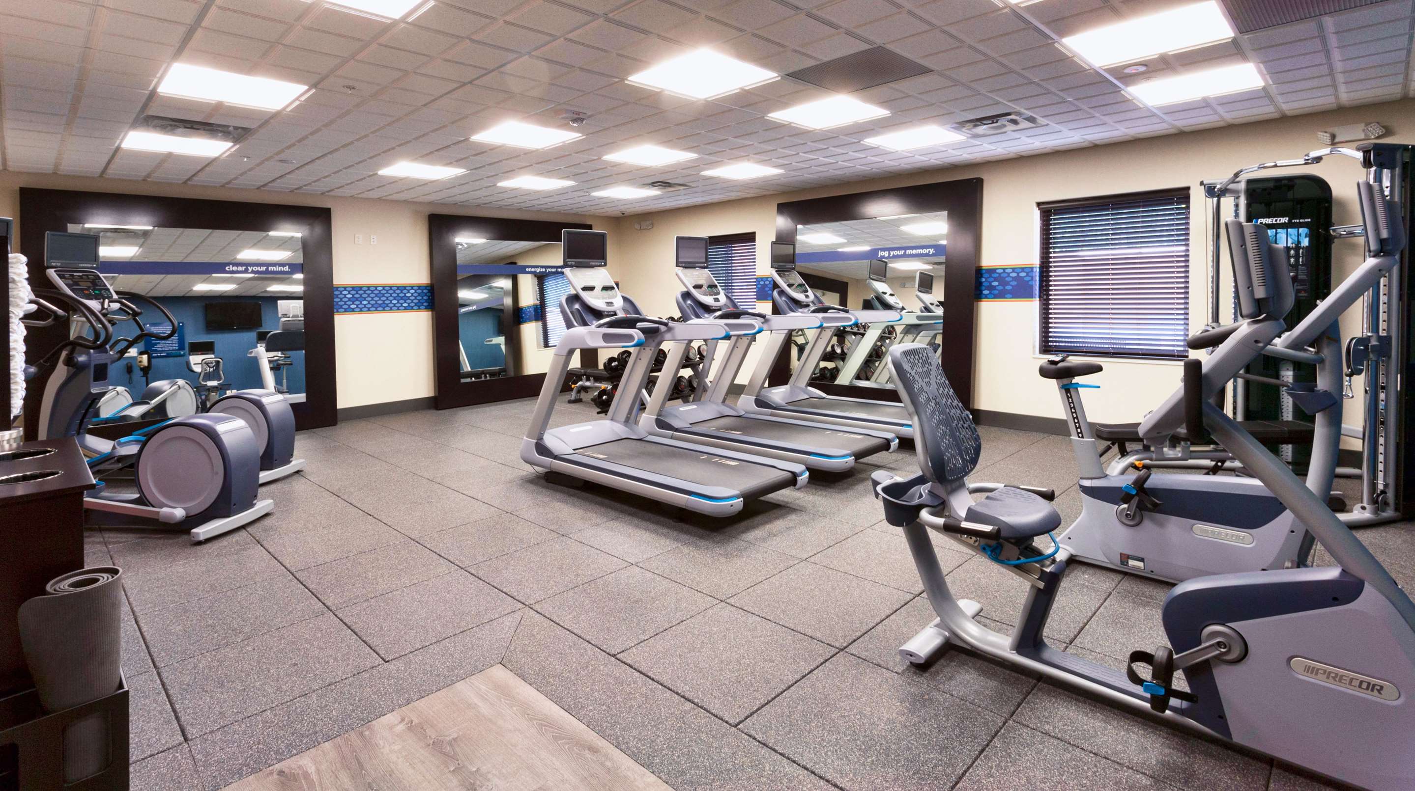 Health club fitness center gym