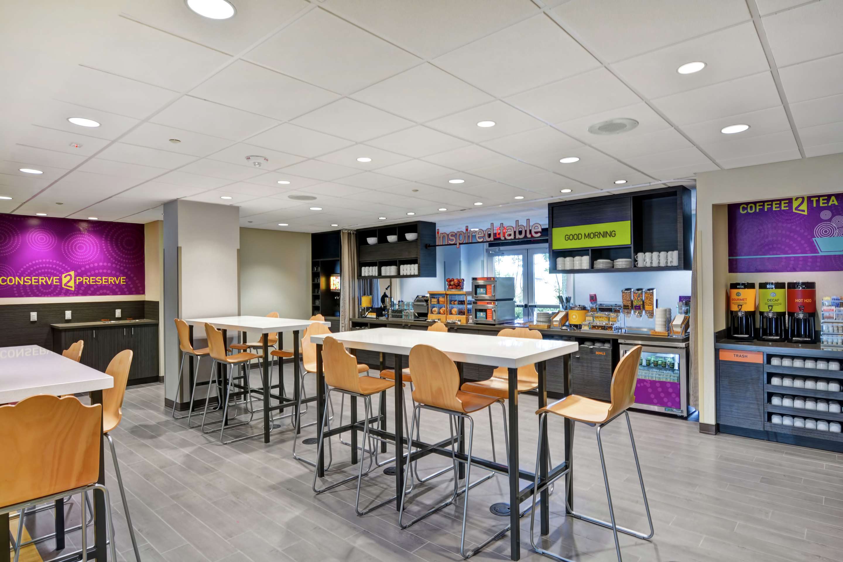 Breakfast Area | Home2 Suites by Hilton Miramar FT. Lauderdale