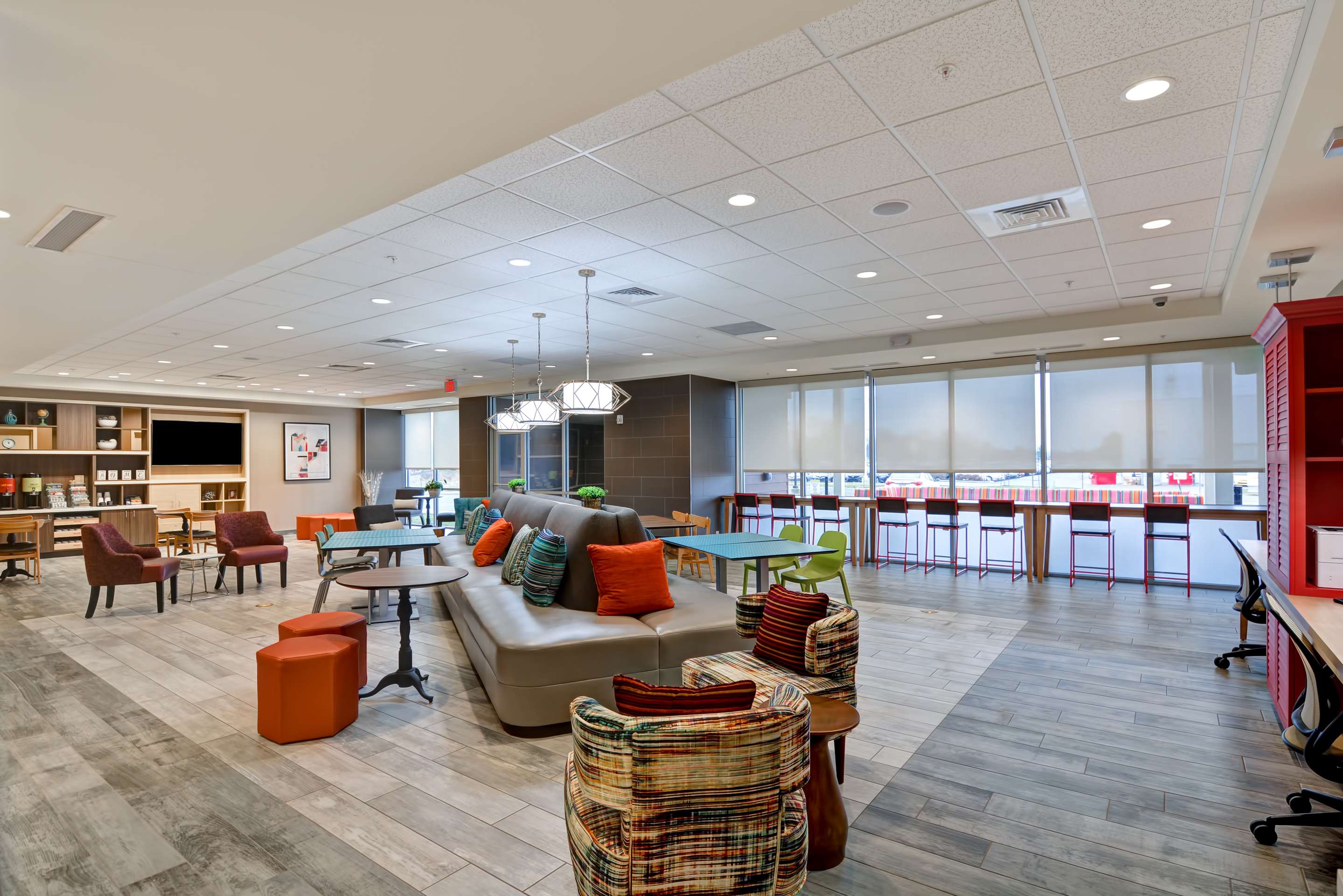 Lobby | Home2 Suites by Hilton Lafayette, IN