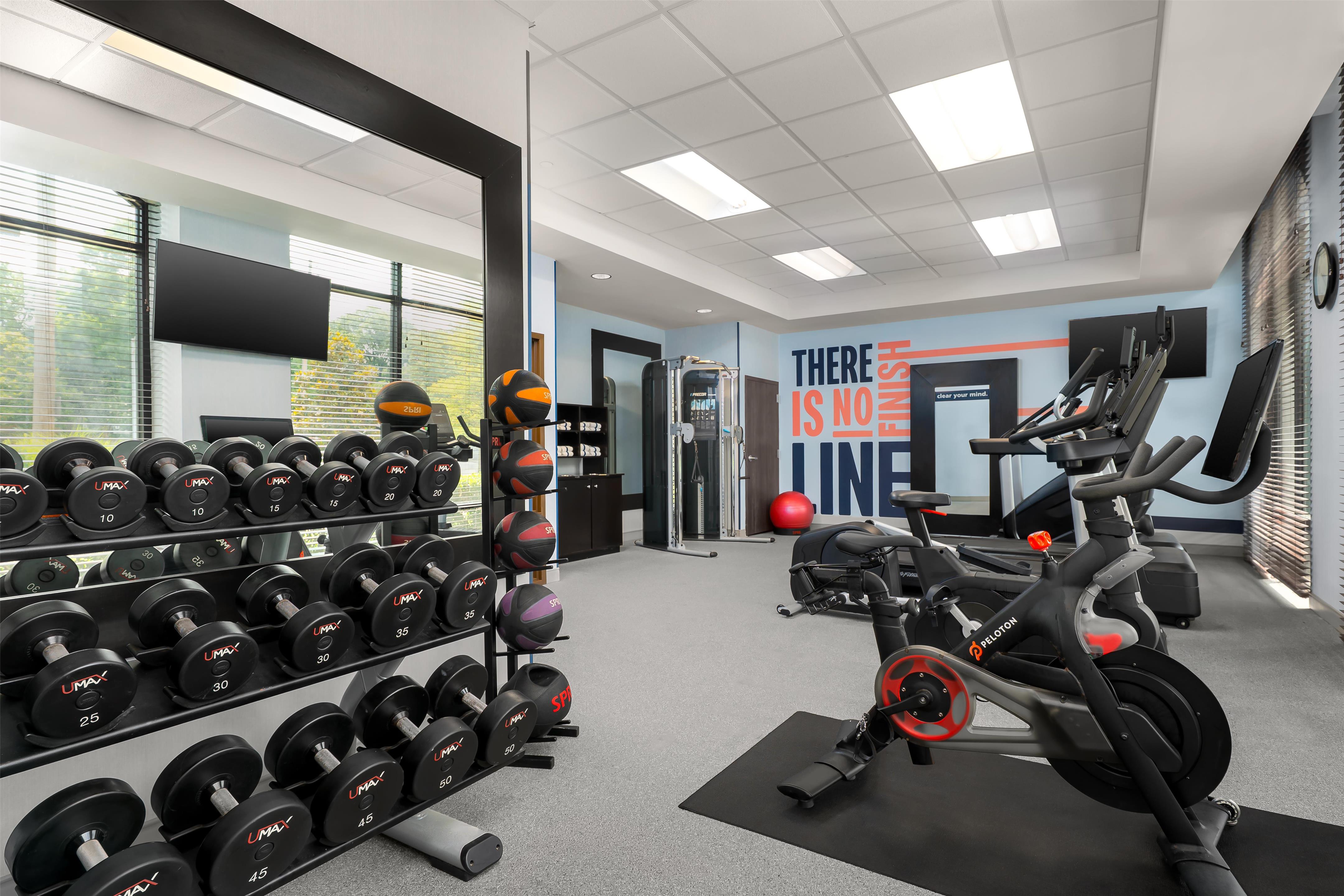 Health club fitness center gym | Hampton Inn & Suites Memphis Germantown