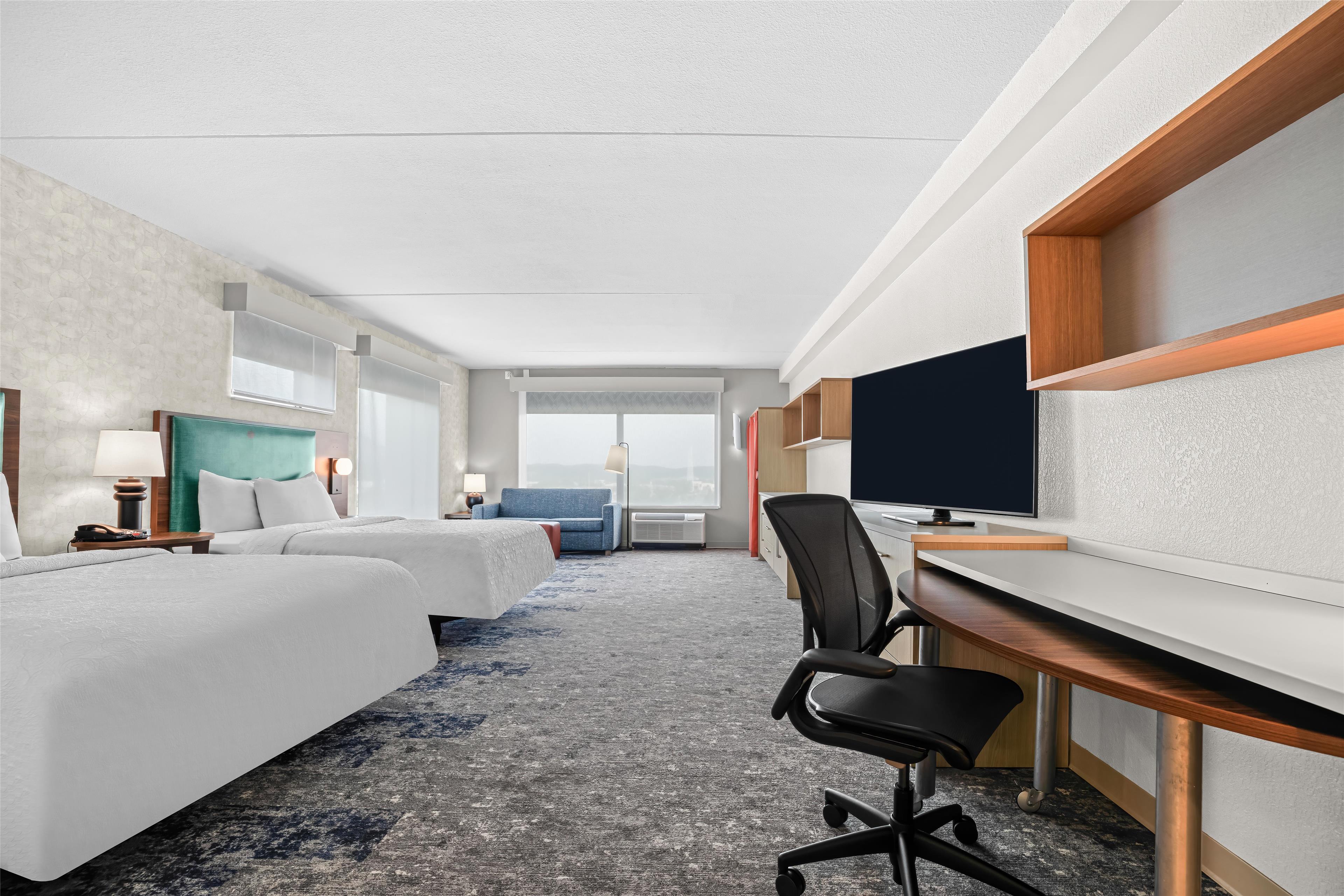 Home2 Suites by Hilton Pigeon Forge Room Type - 2QN ACC TUB STUDIO NONSMK