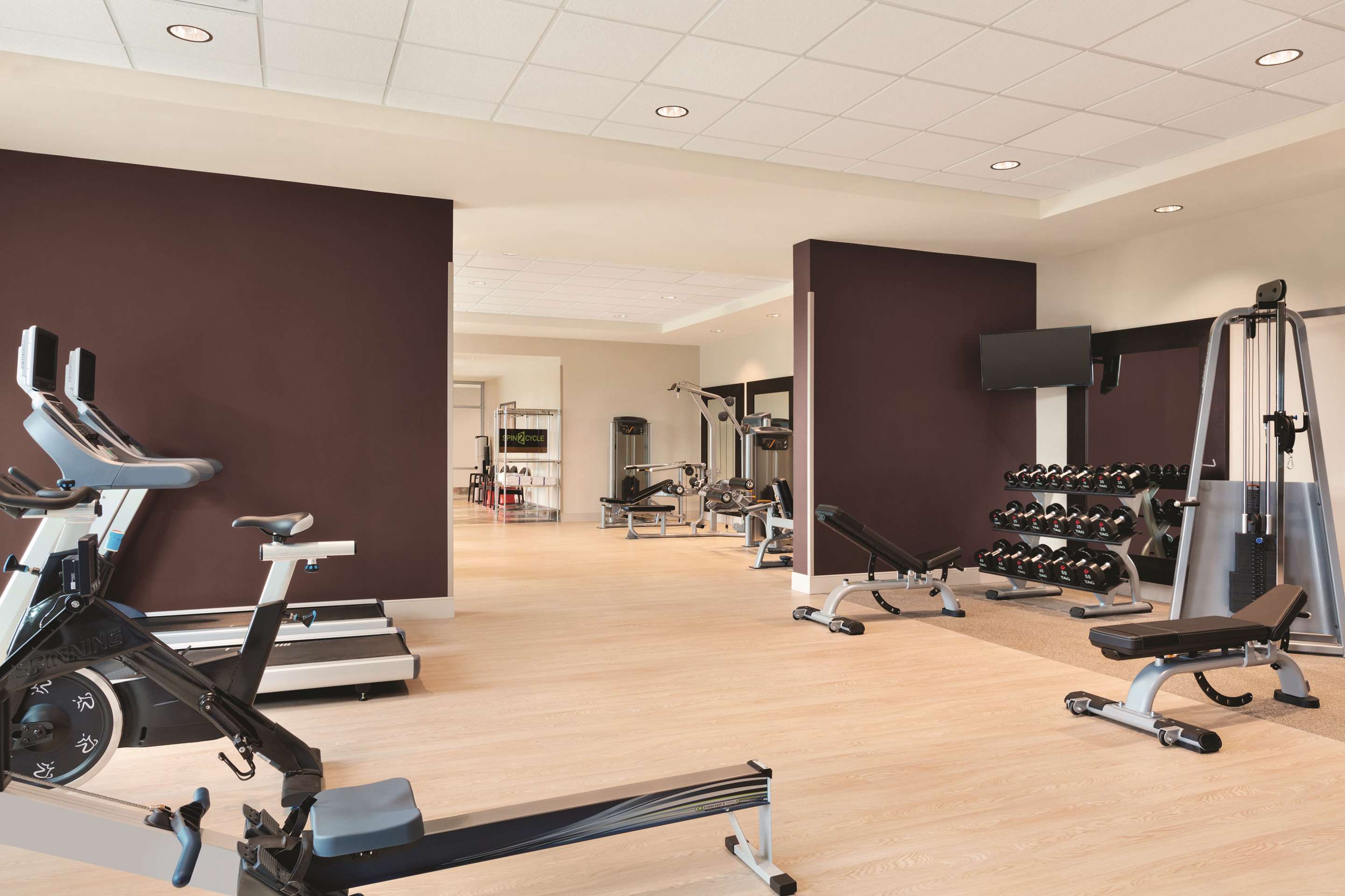 Health club fitness center gym | Hilton Garden Inn Phoenix-Tempe University Research Park, Az