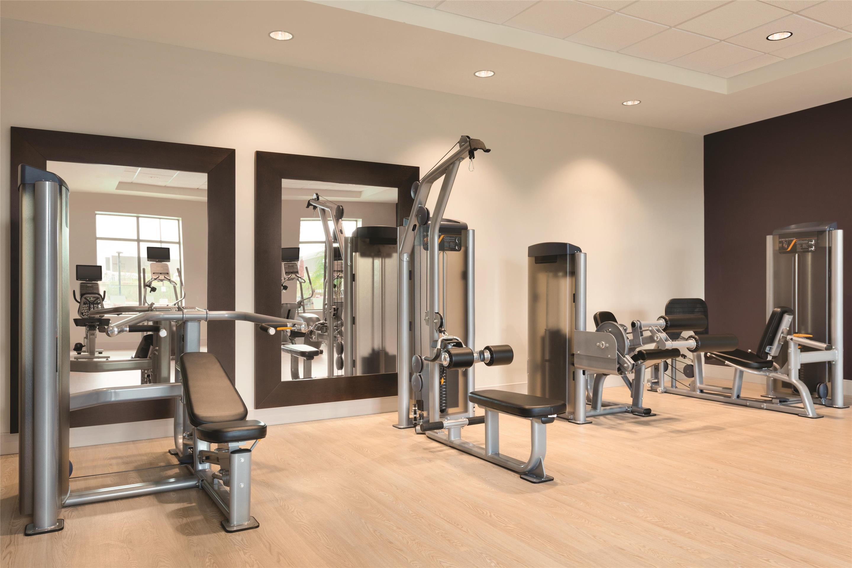 Health club fitness center gym | Hilton Garden Inn Phoenix-Tempe University Research Park, Az