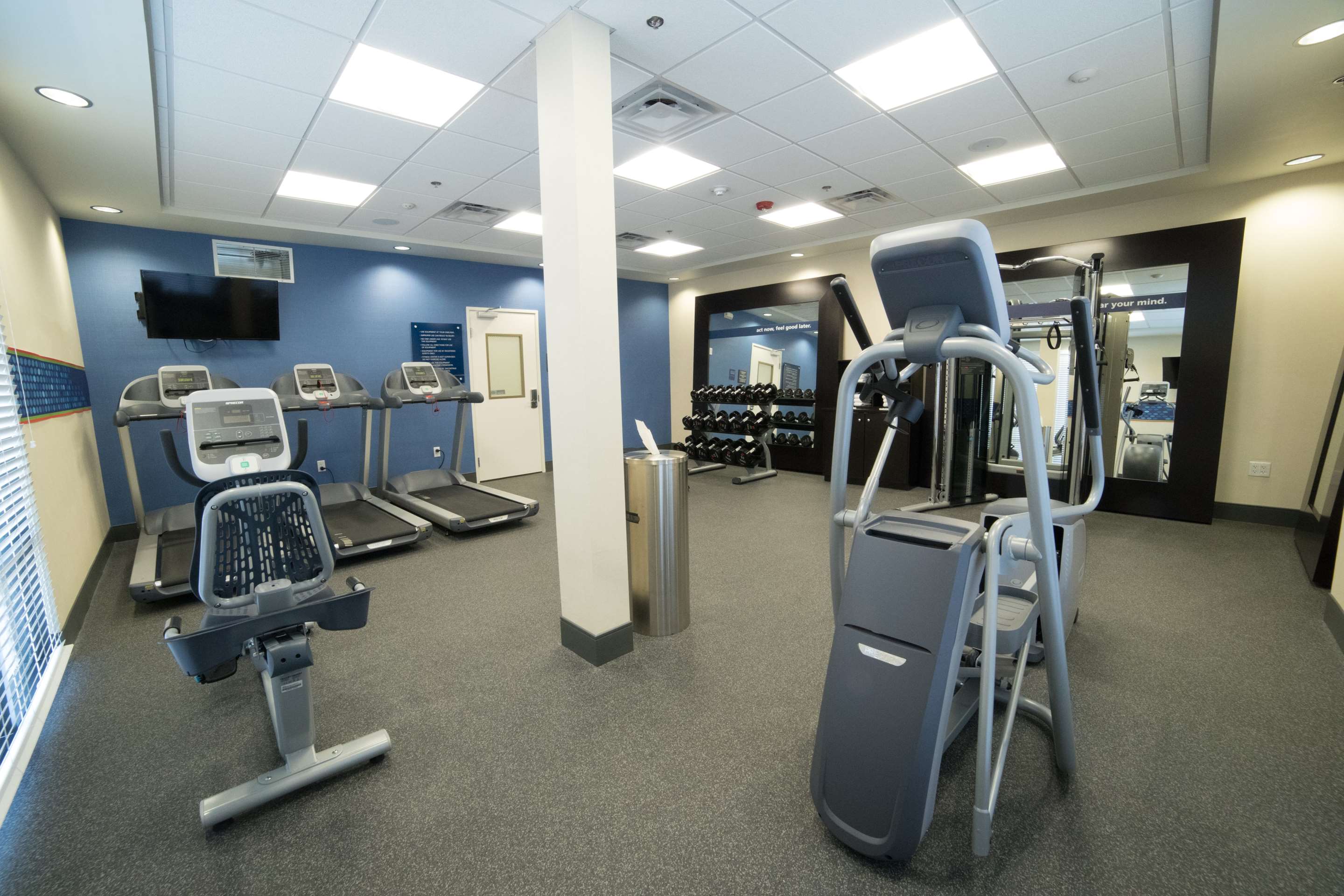 Health club fitness center gym