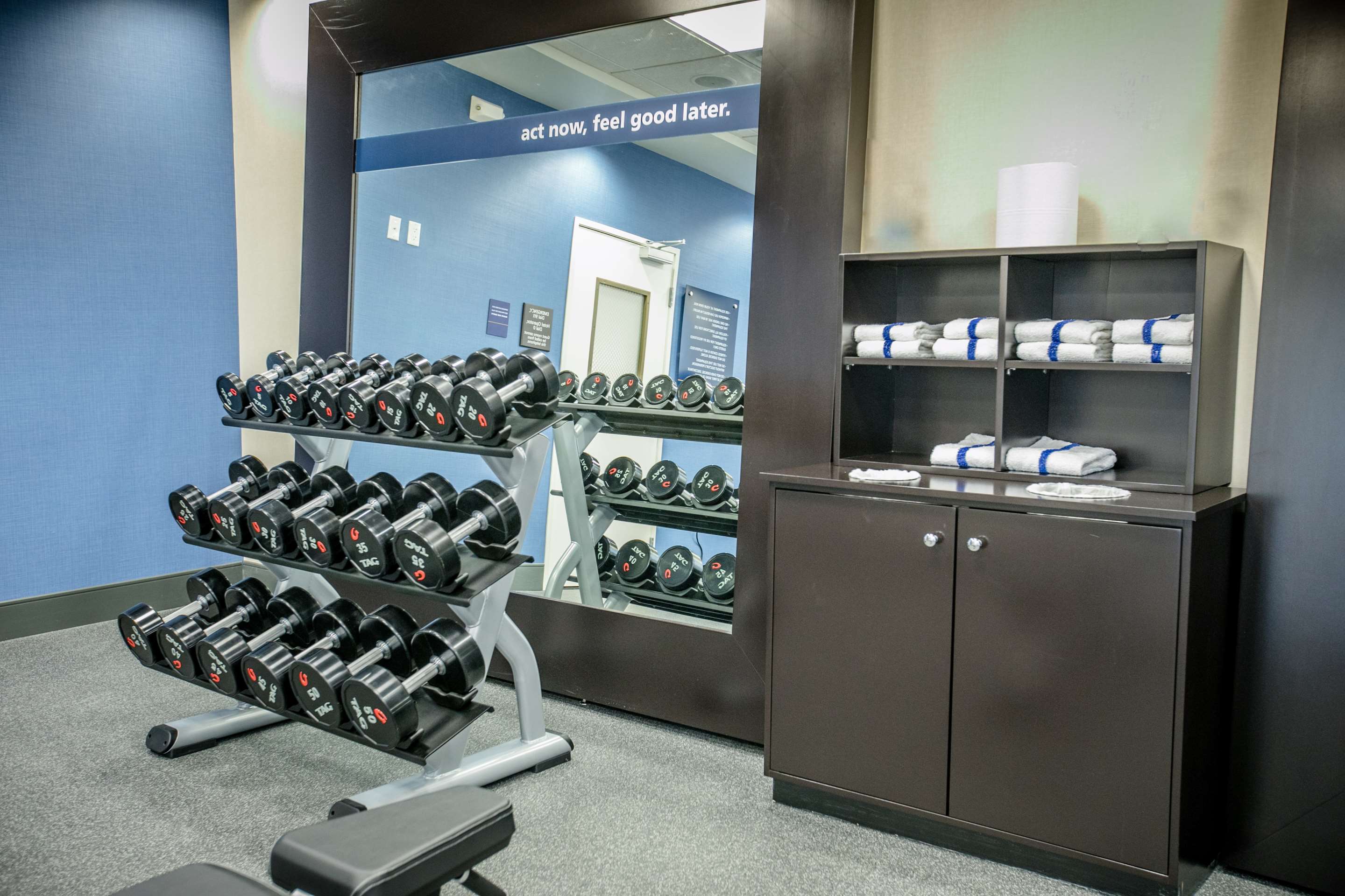Health club fitness center gym