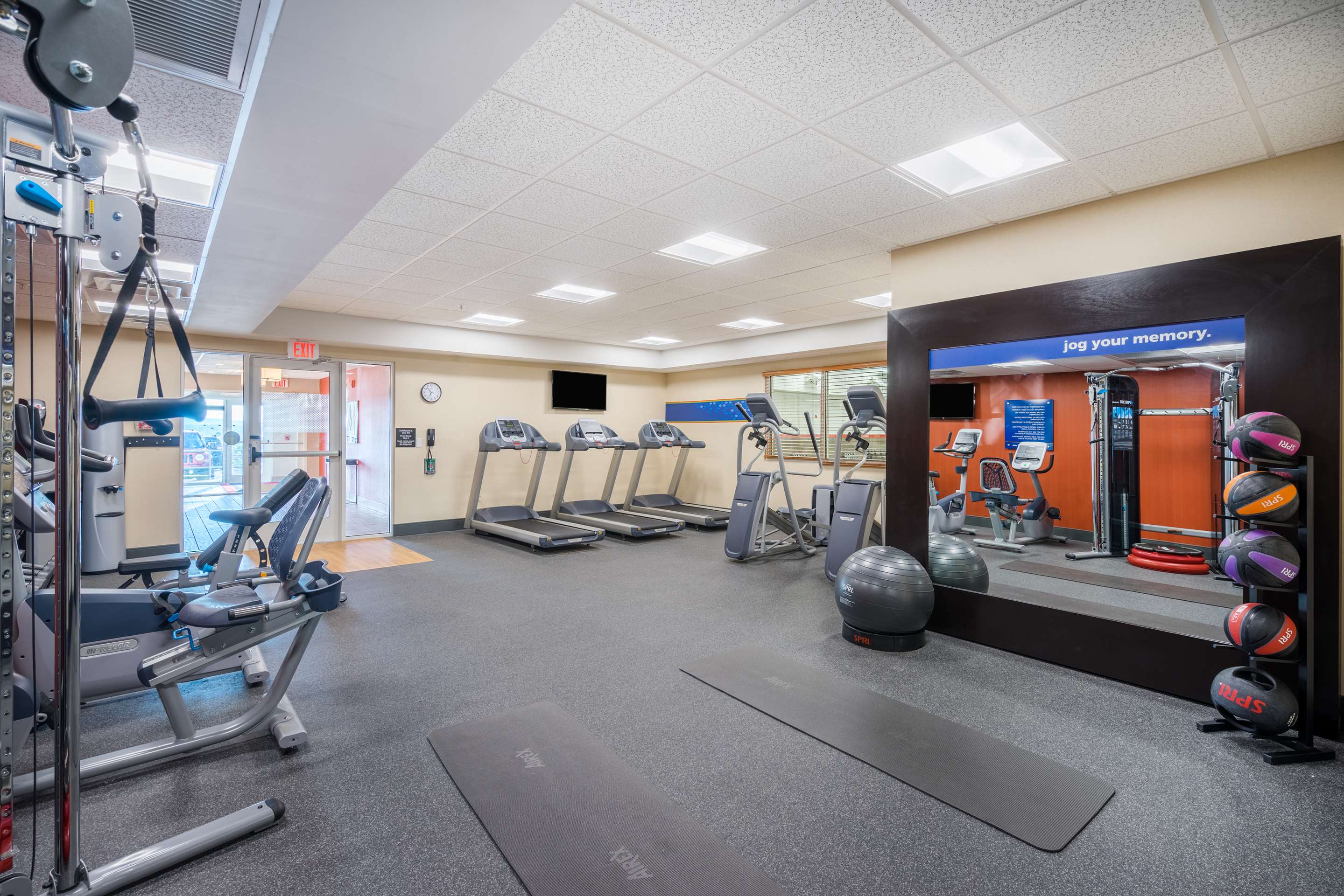 Health club fitness center gym