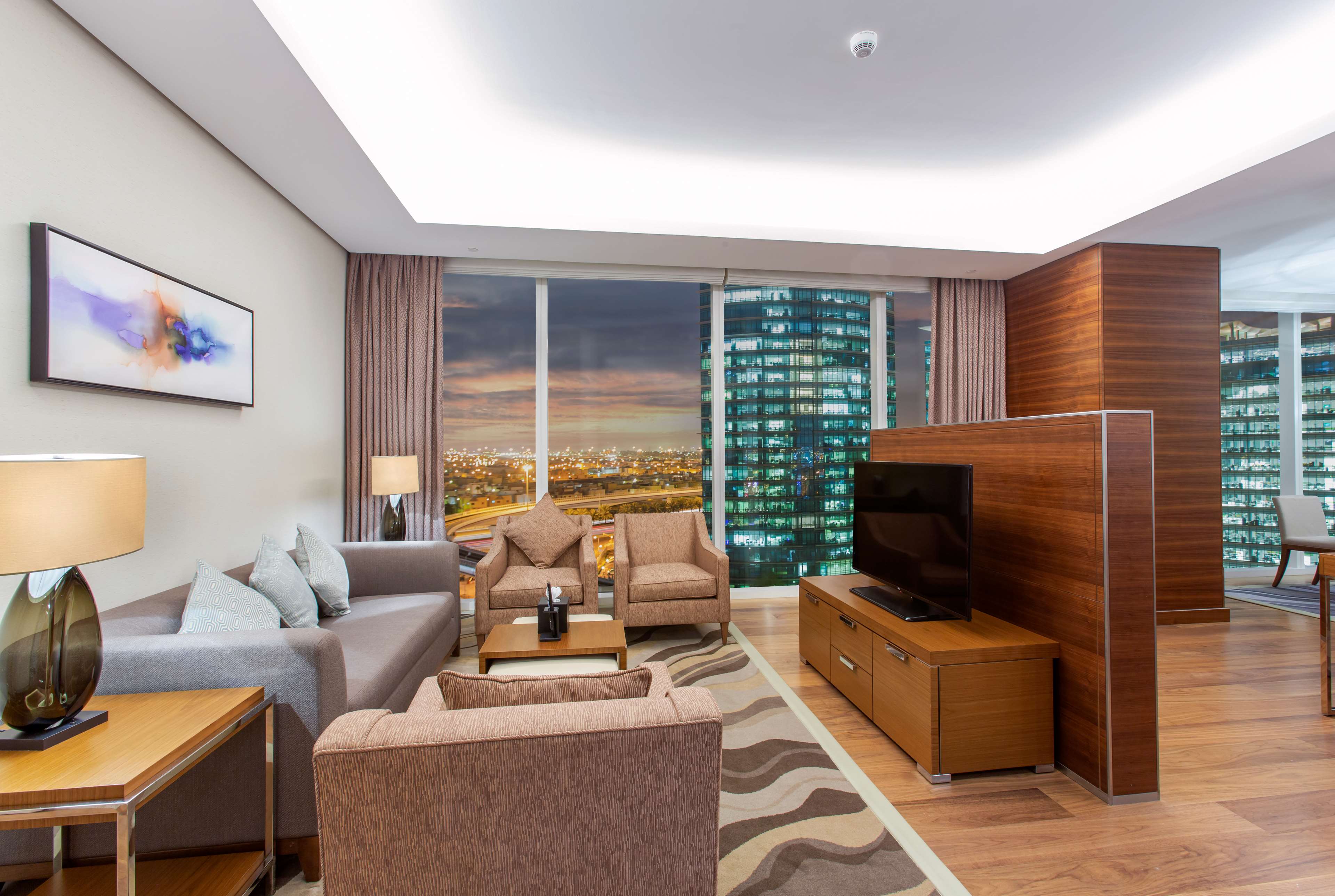 Hilton Riyadh Hotel & Residences Room Type - KING DLX ONE BDR APARTMENT