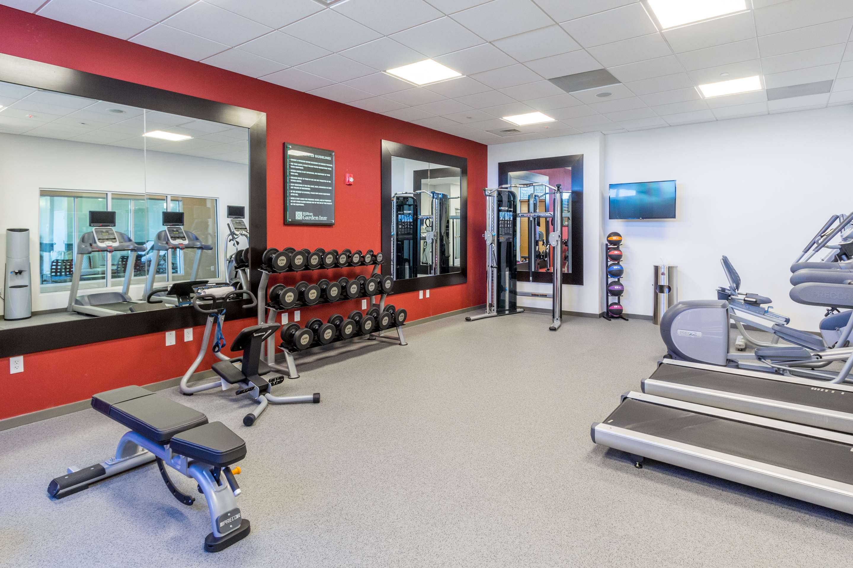 Health club fitness center gym