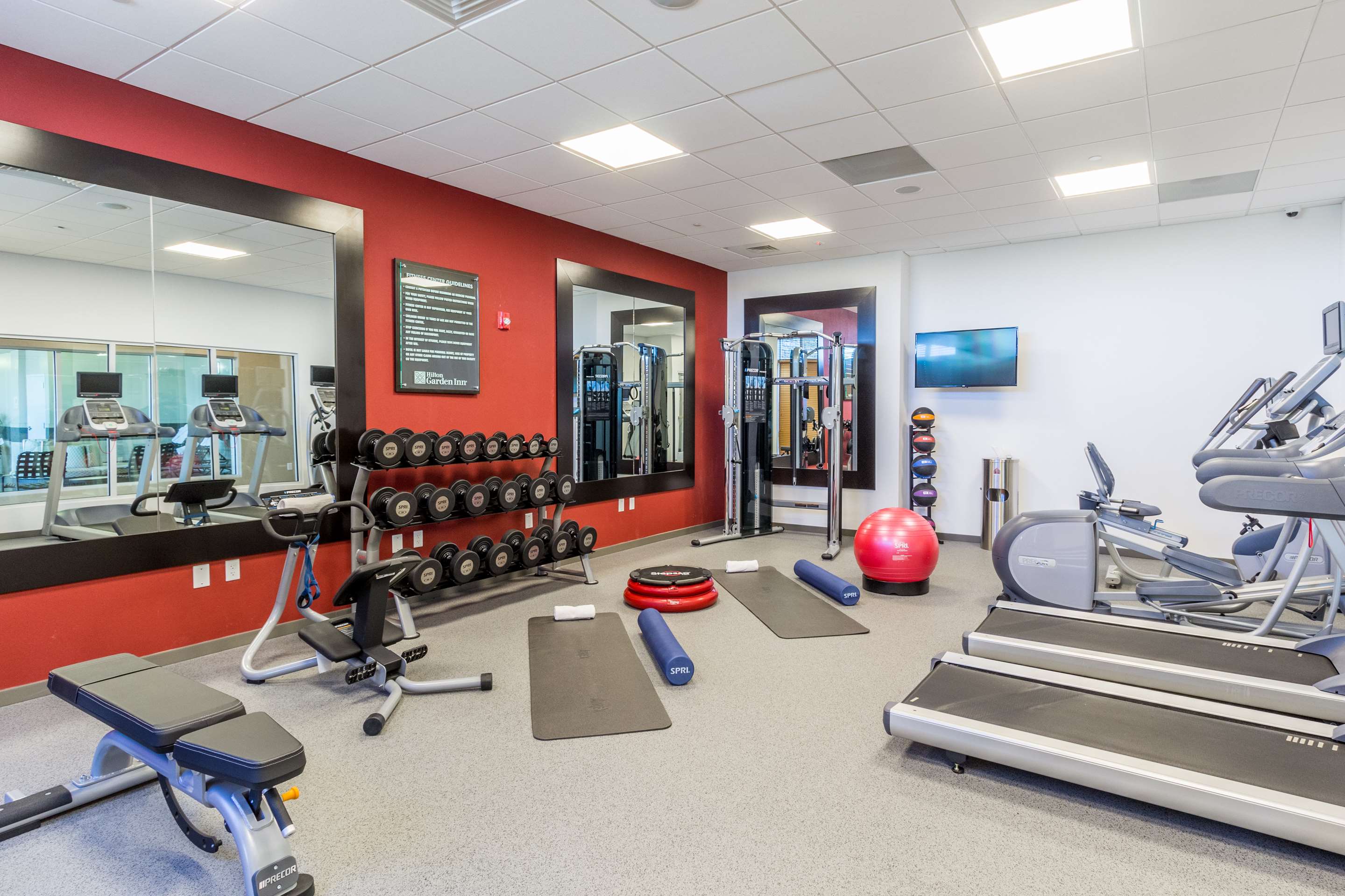 Health club fitness center gym